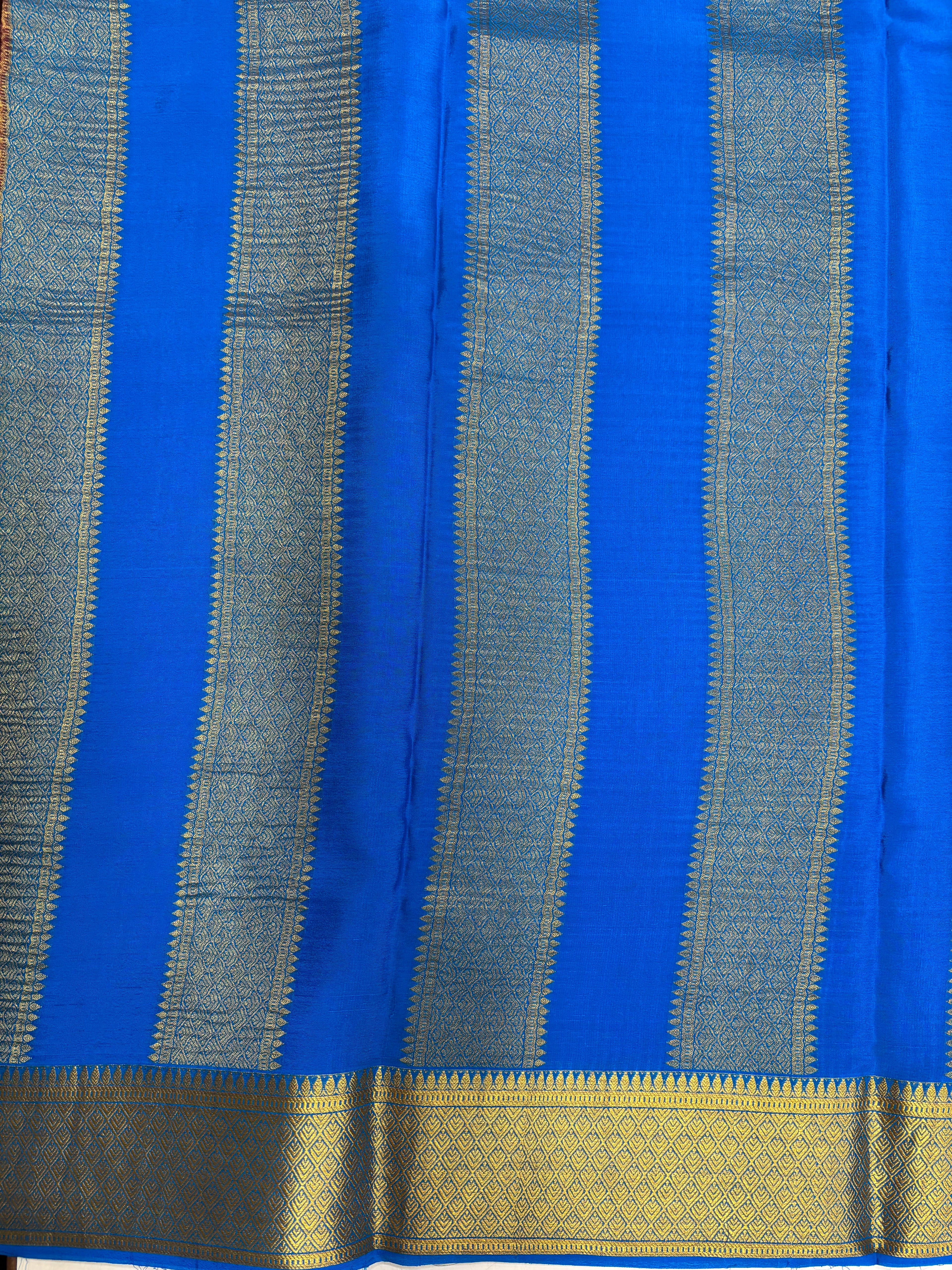 Pure Crepe Silk Saree With Silk Mark (1981)