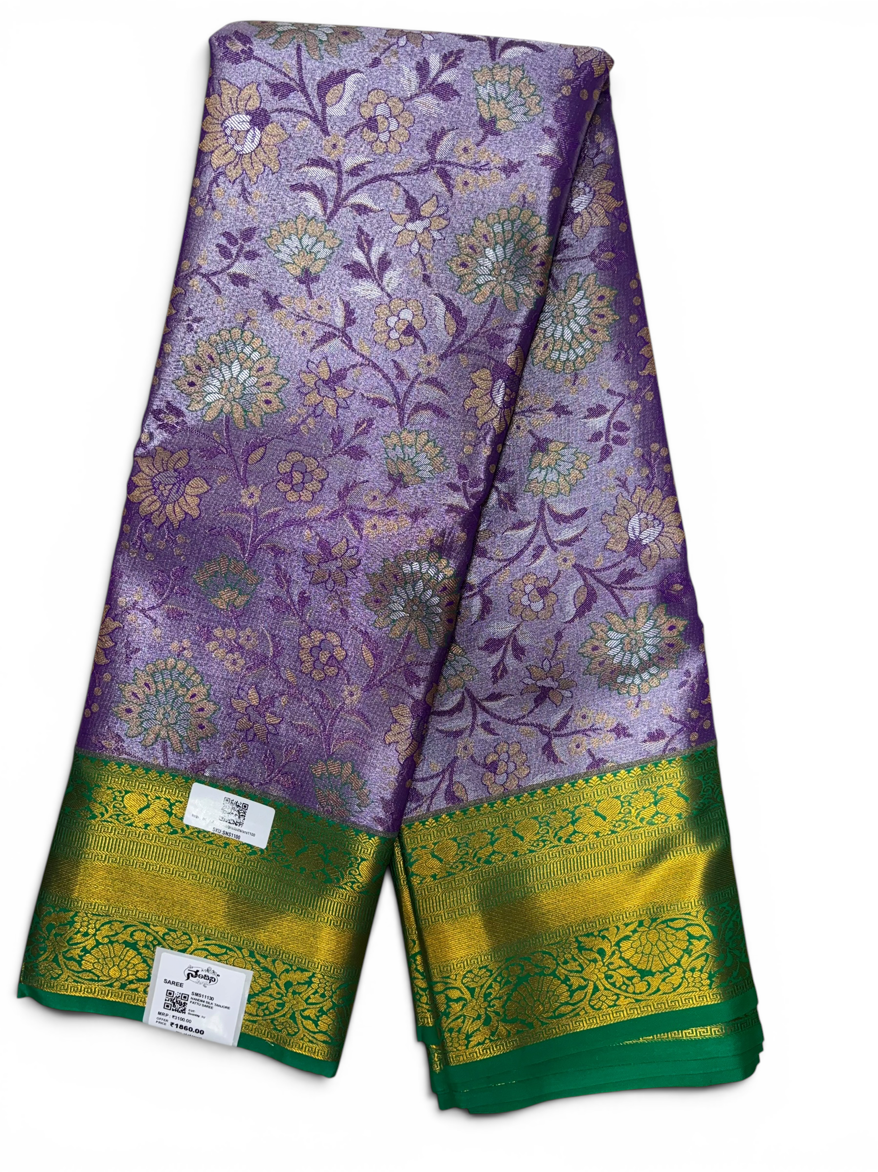 Nandini Silk Soft Tissue Saree