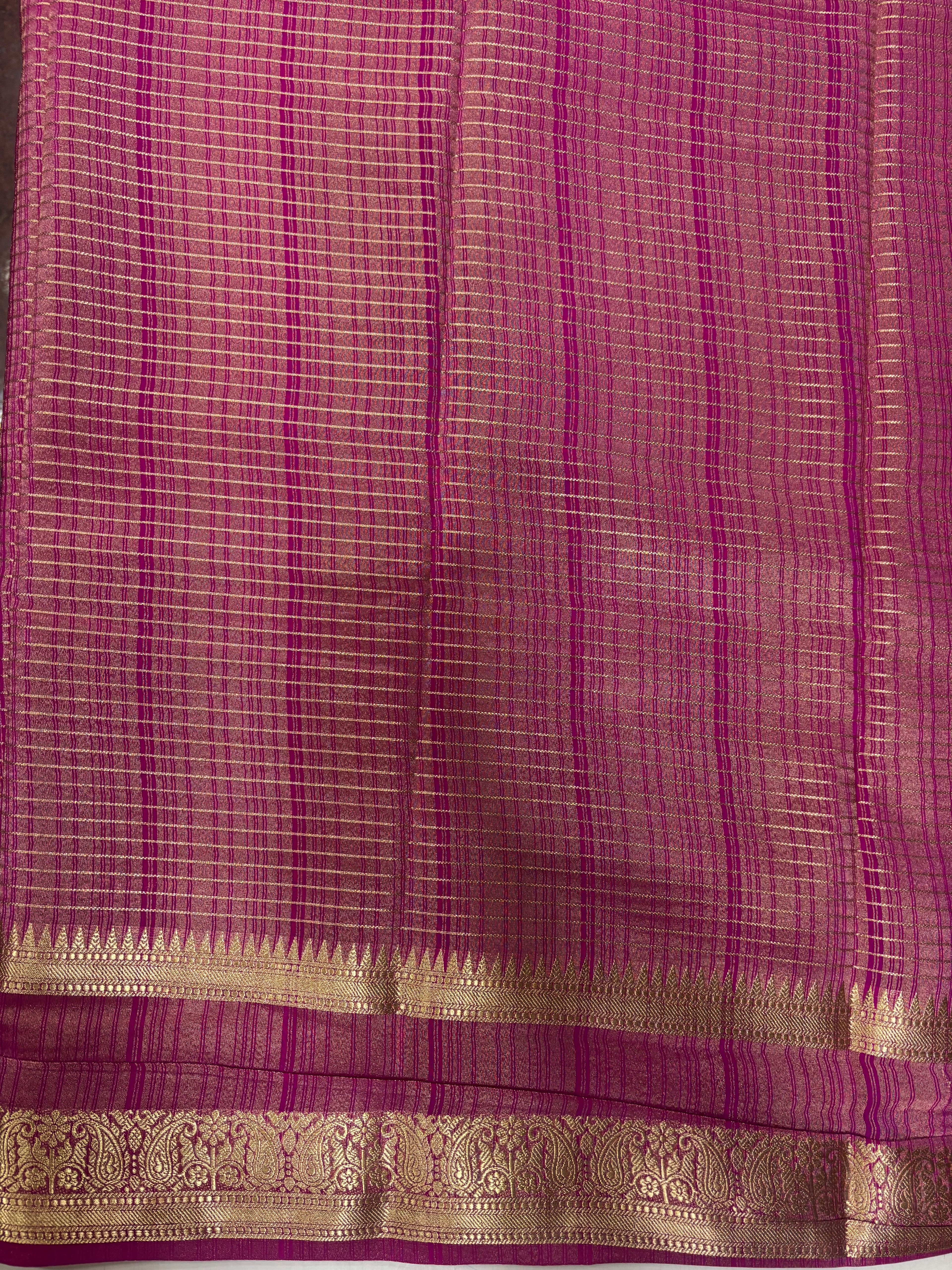 Nandini Kohinoor Semi Crepe Silk Saree