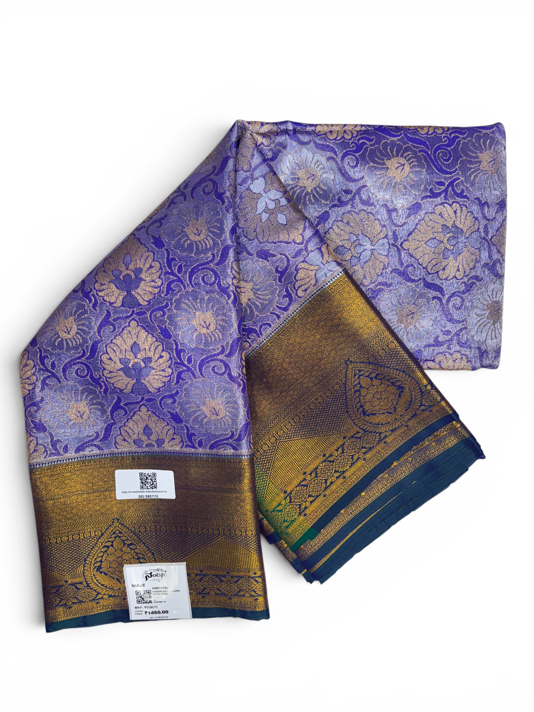 Nandini Silk Soft Tissue Saree