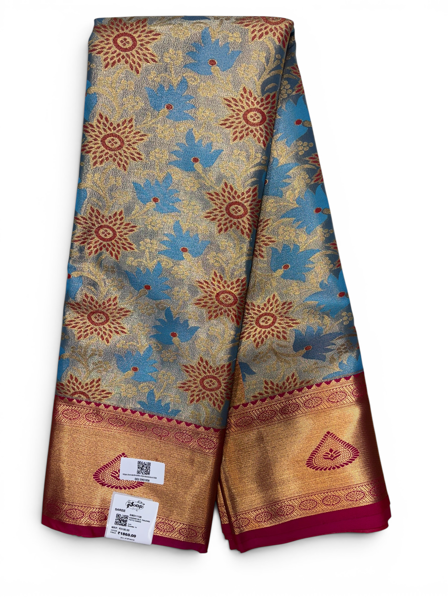 Nandini Silk Soft Tissue Saree
