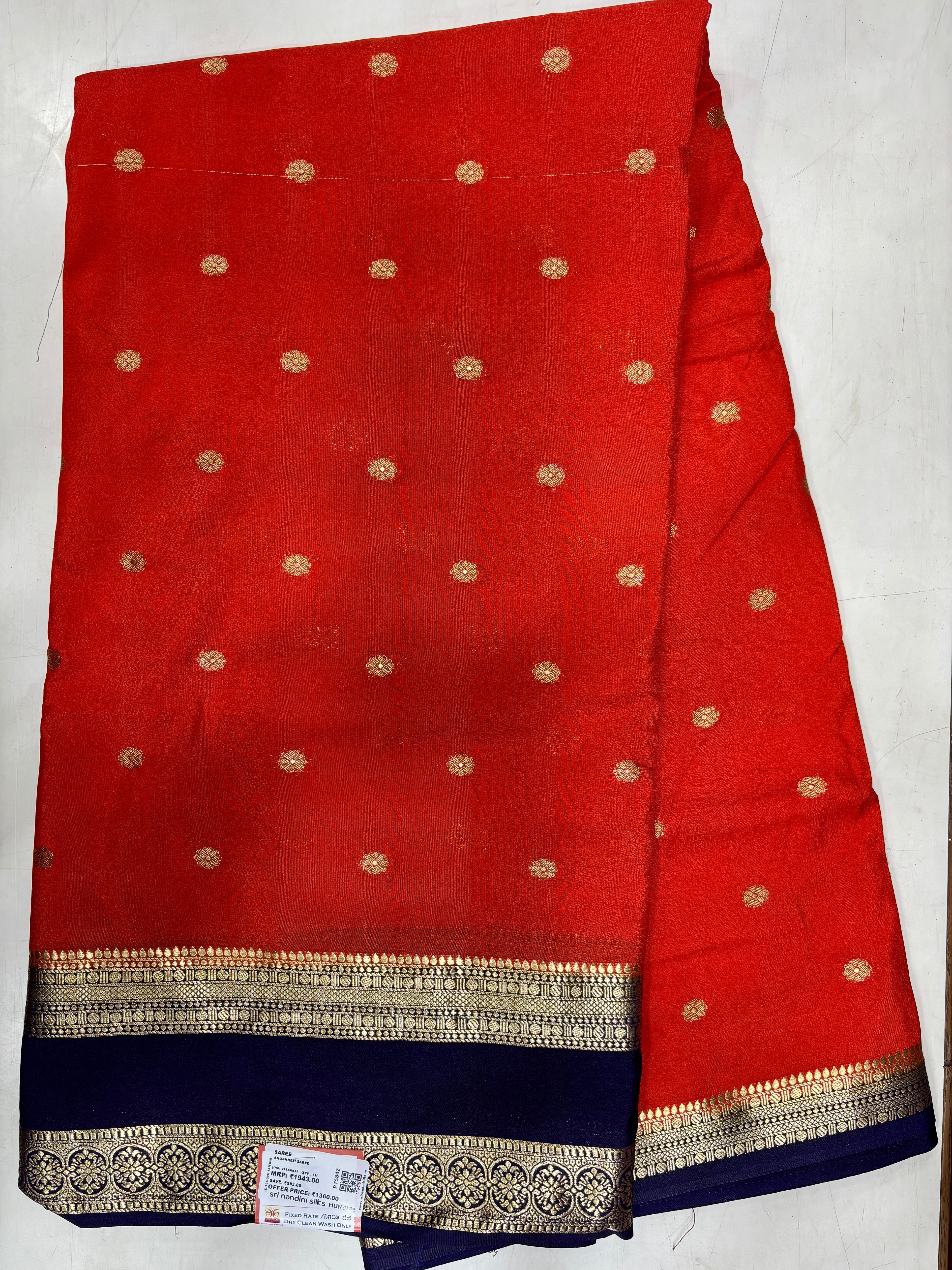 OG Anushree Semi Crepe Silk Saree (PT5842)