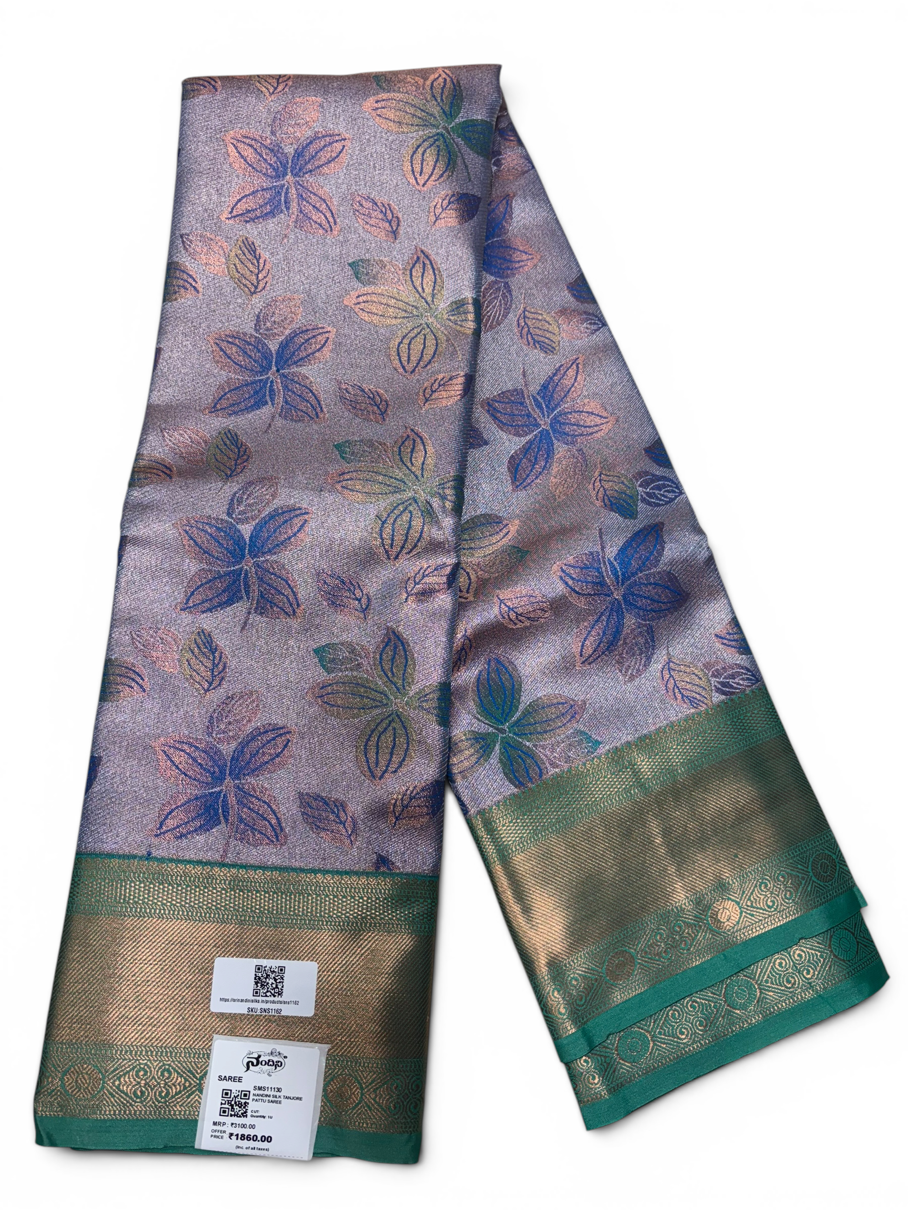 Nandini Silk Soft Tissue Saree