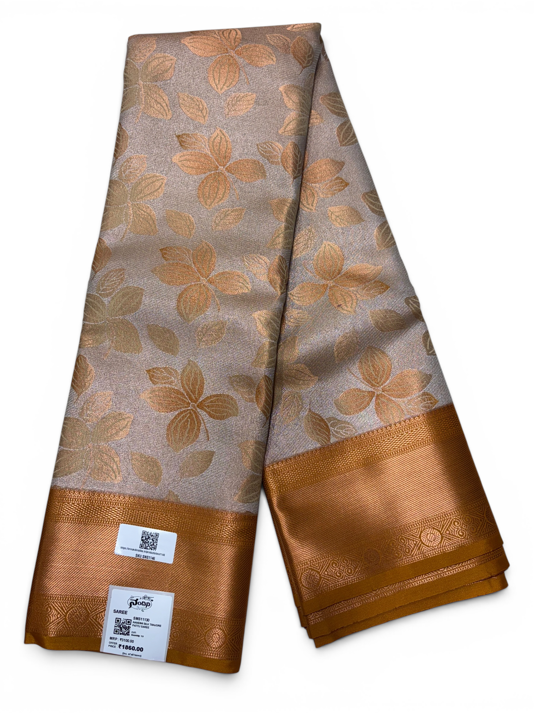 Nandini Silk Soft Tissue Saree