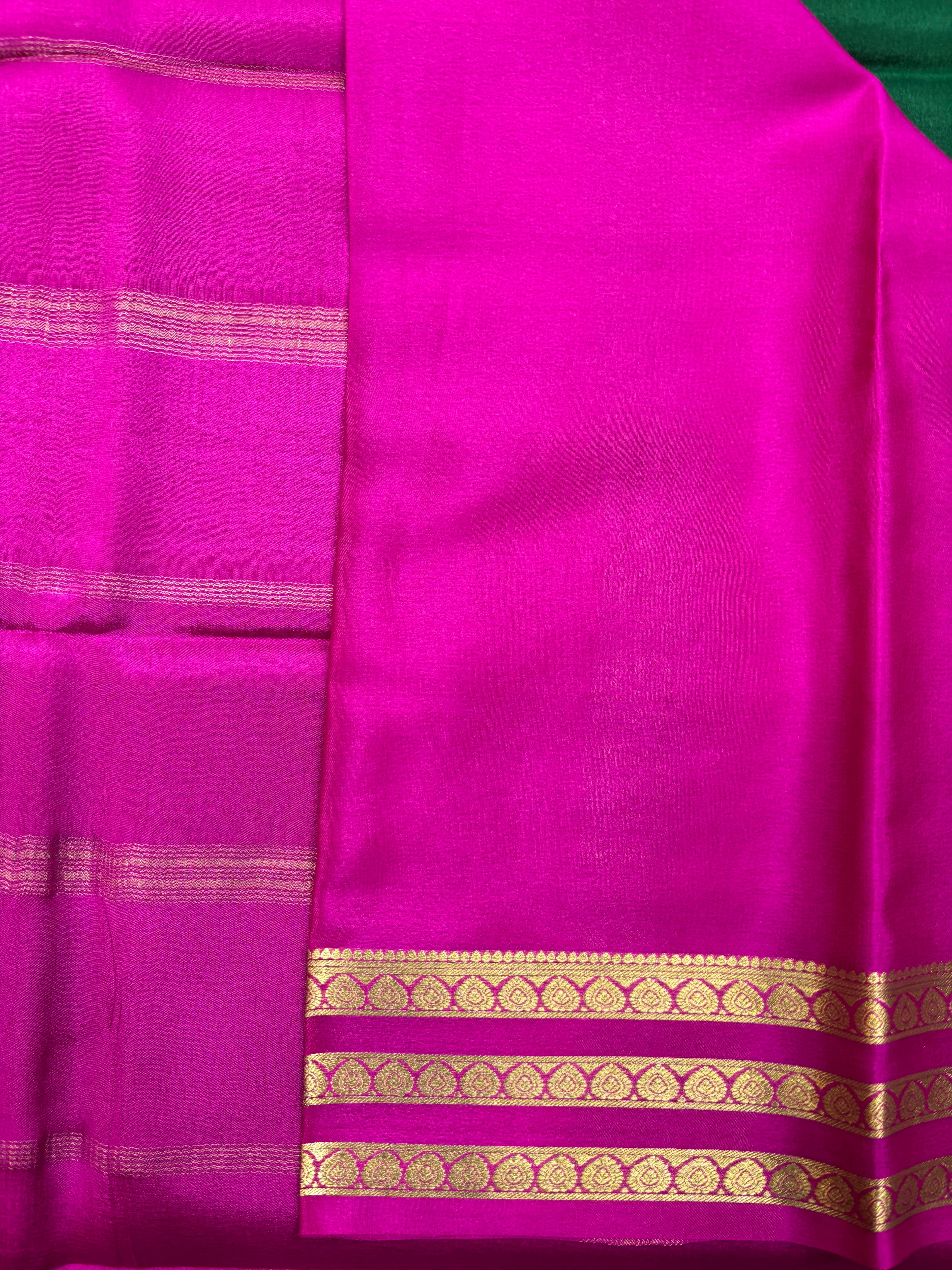 Pure Crepe Silk Saree With Silk Mark (3097)