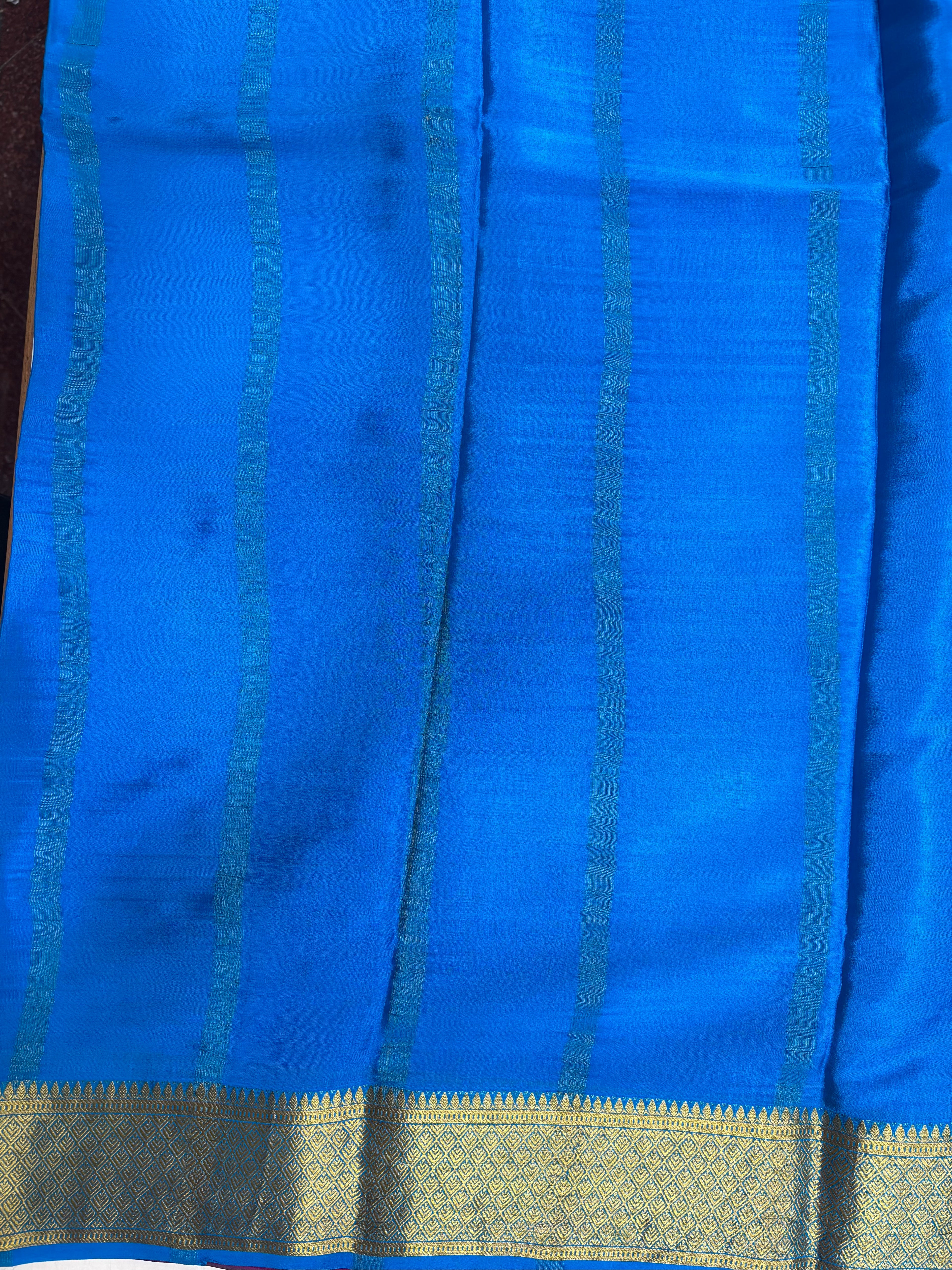 Pure Crepe Silk 2D Saree With Silk Mark (1944)