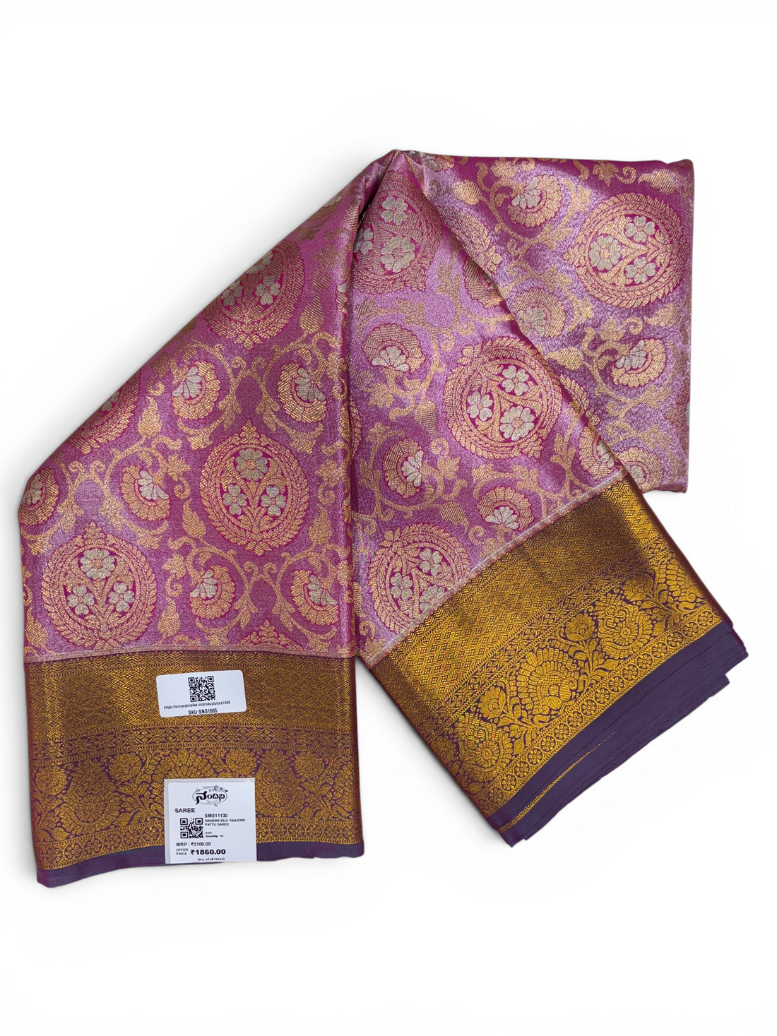 Nandini Silk Soft Tissue Saree