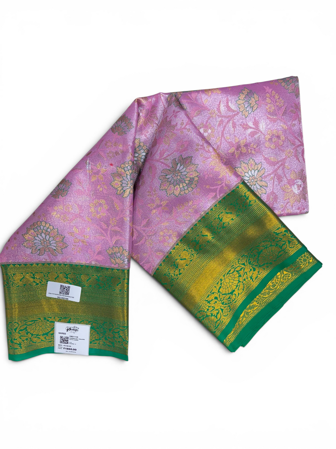 Nandini Silk Soft Tissue Saree