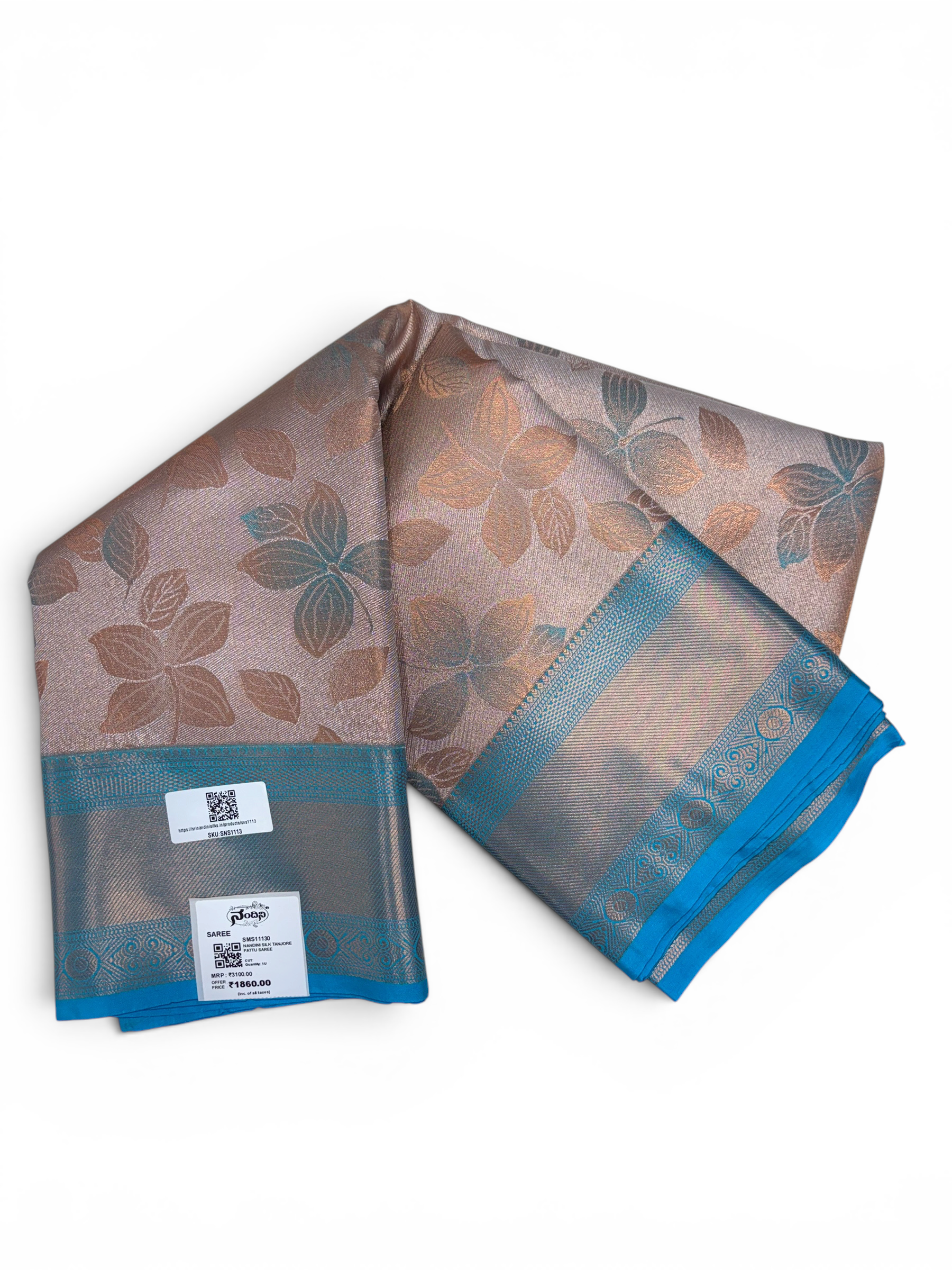 Nandini Silk Soft Tissue Saree