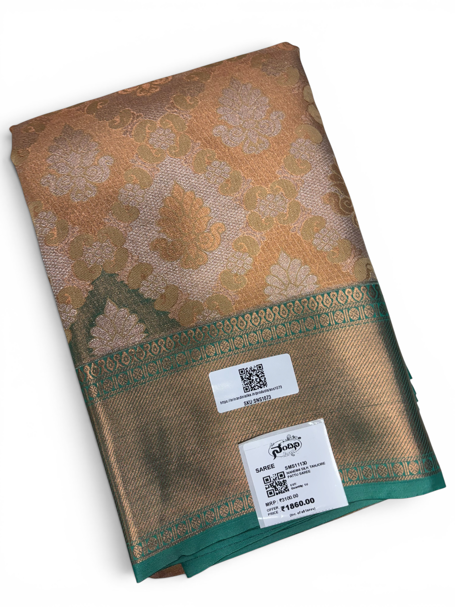 Nandini Silk Soft Tissue Saree