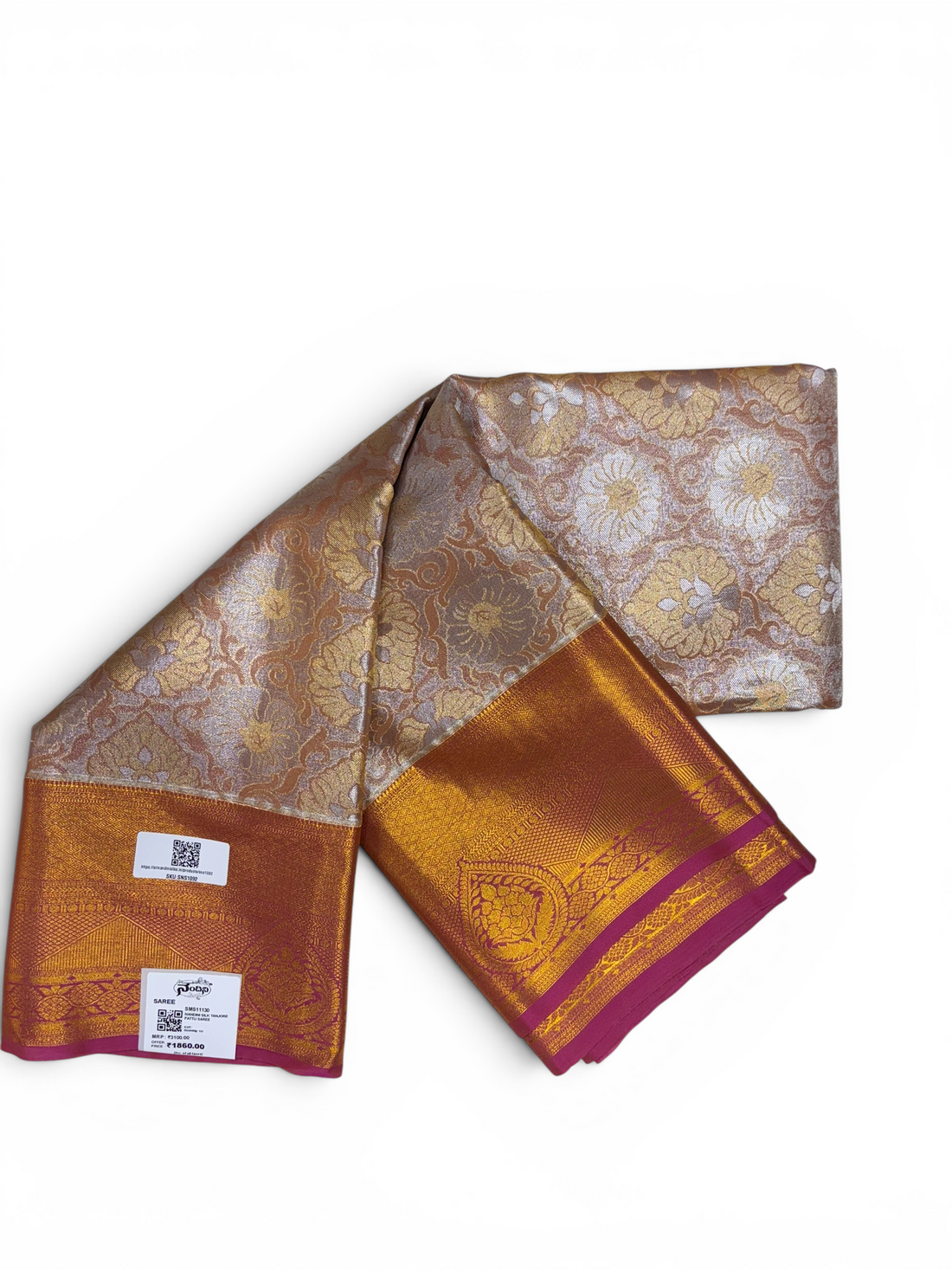 Nandini Silk Soft Tissue Saree