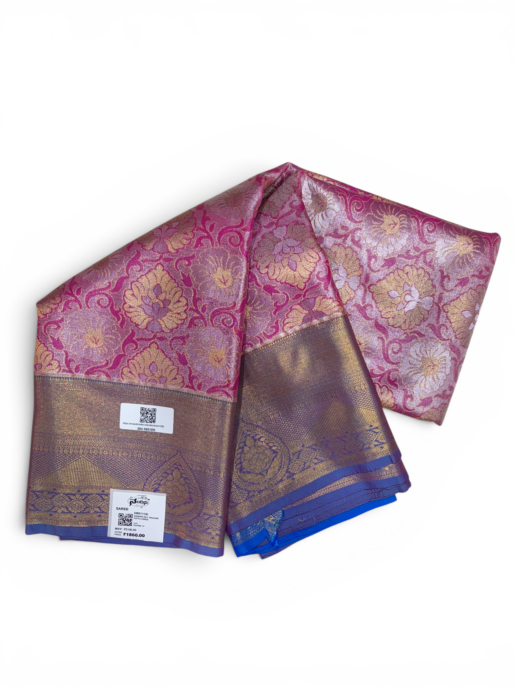 Nandini Silk Soft Tissue Saree