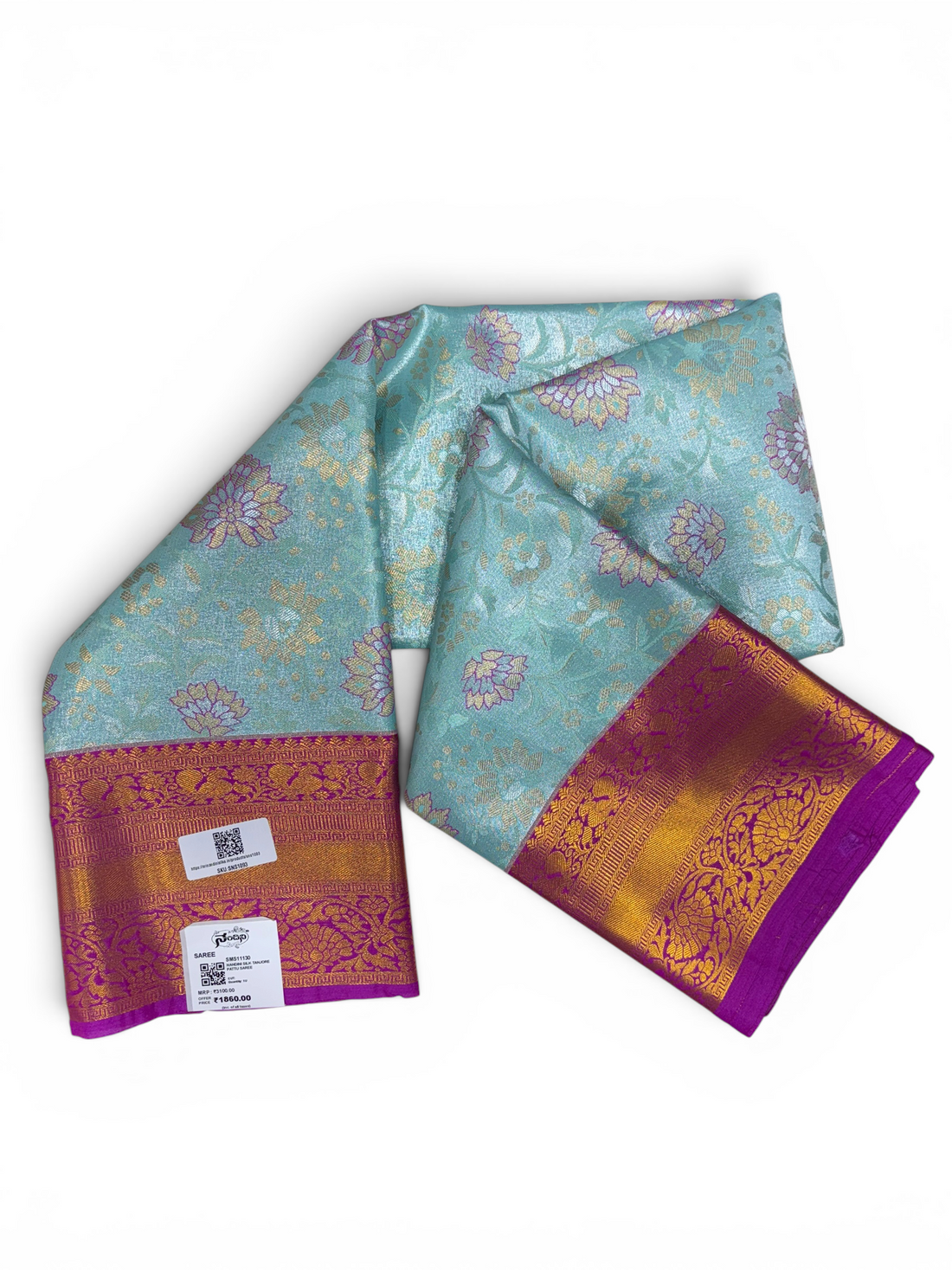 Nandini Silk Soft Tissue Saree