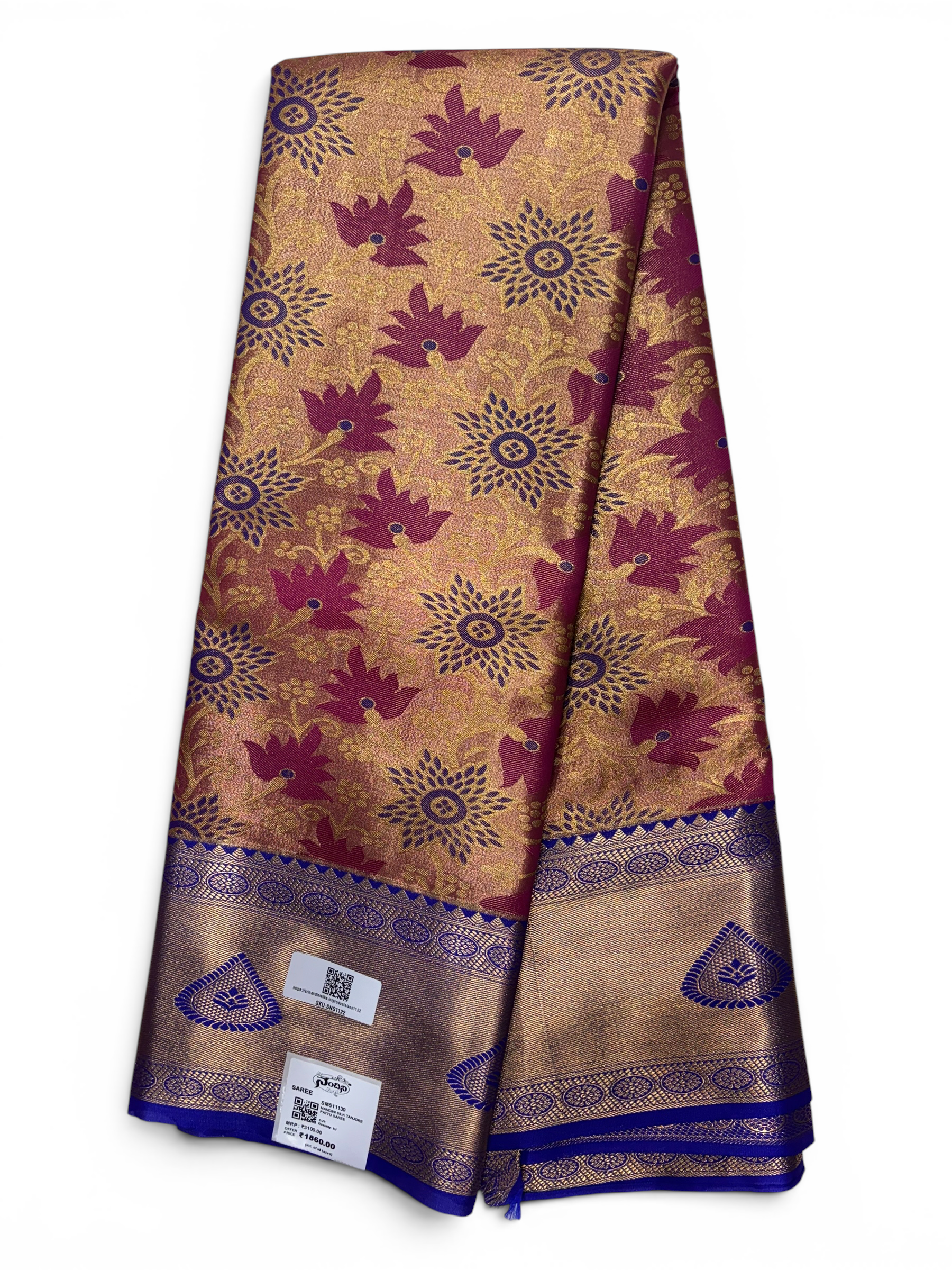 Nandini Silk Soft Tissue Saree