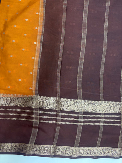 OG Body Butter Semi Crepe Silk Saree (NHM5379)
