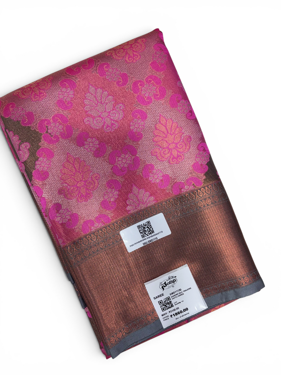 Nandini Silk Soft Tissue Saree