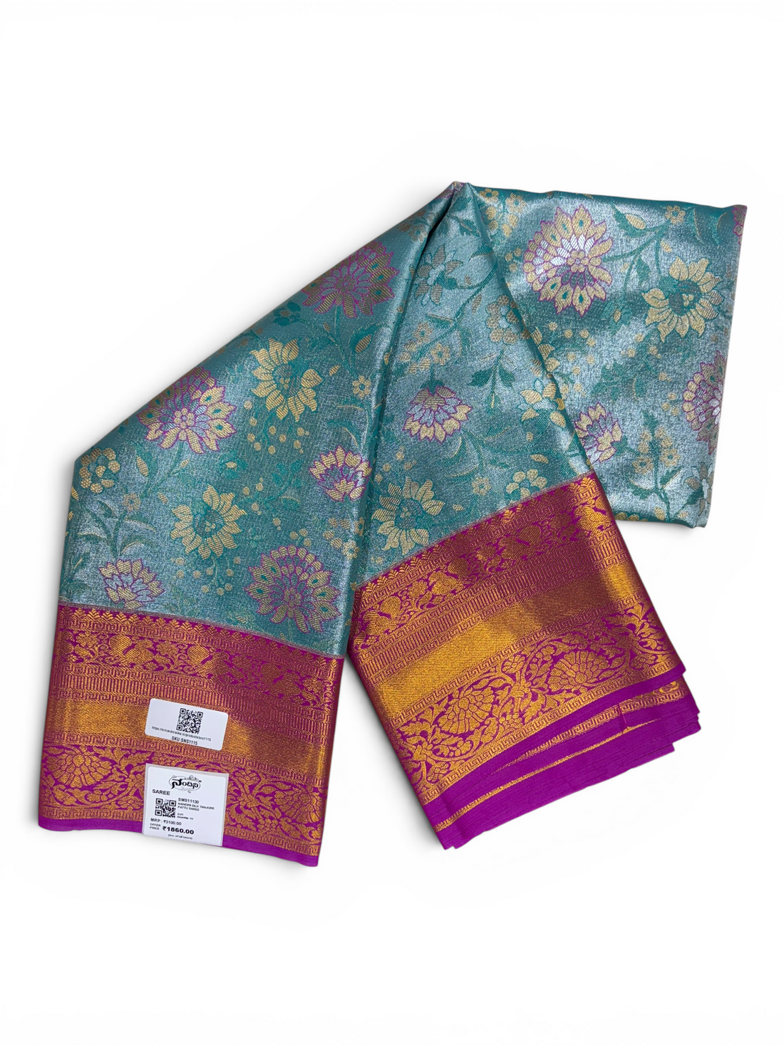 Nandini Silk Soft Tissue Saree