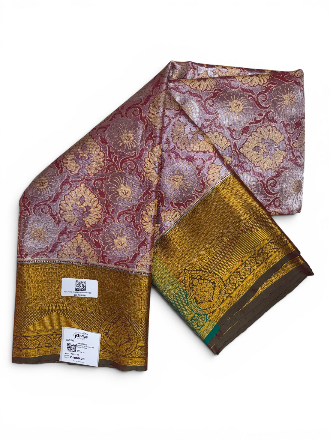 Nandini Silk Soft Tissue Saree