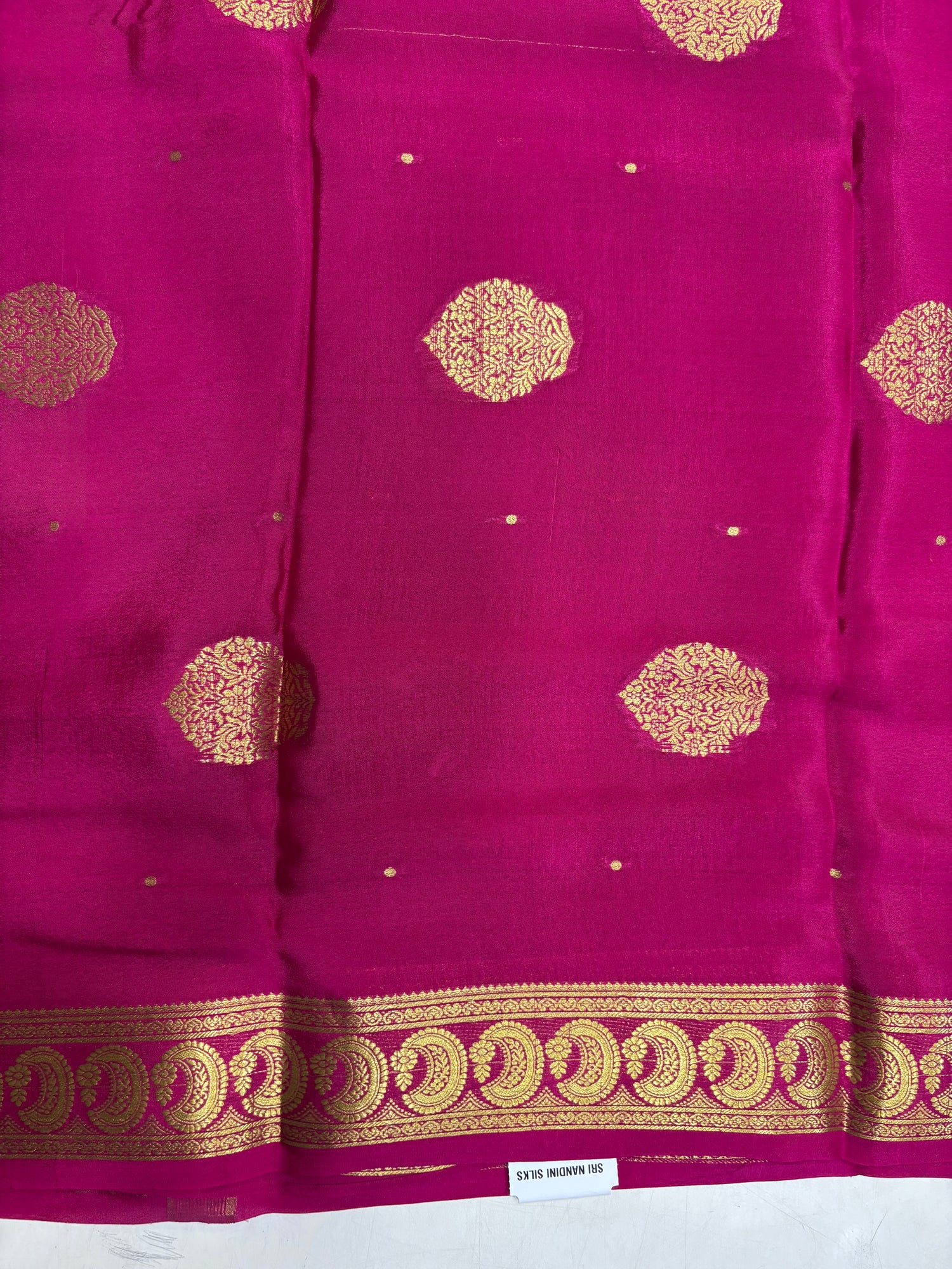 Pure Crepe Silk Saree With Silk Mark (6368)