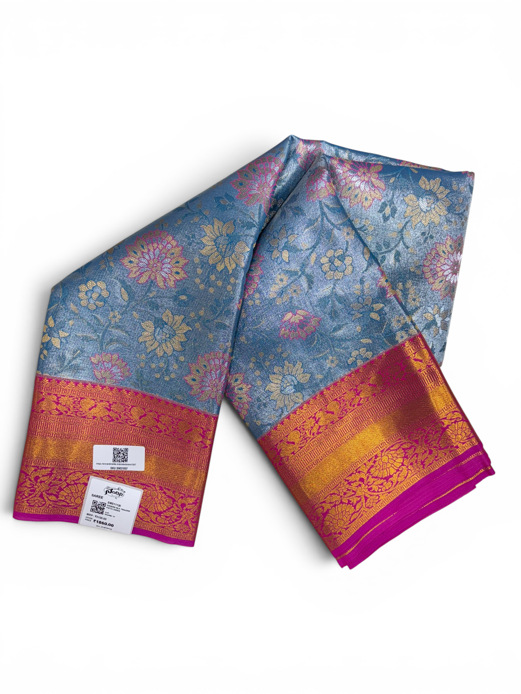 Nandini Silk Soft Tissue Saree