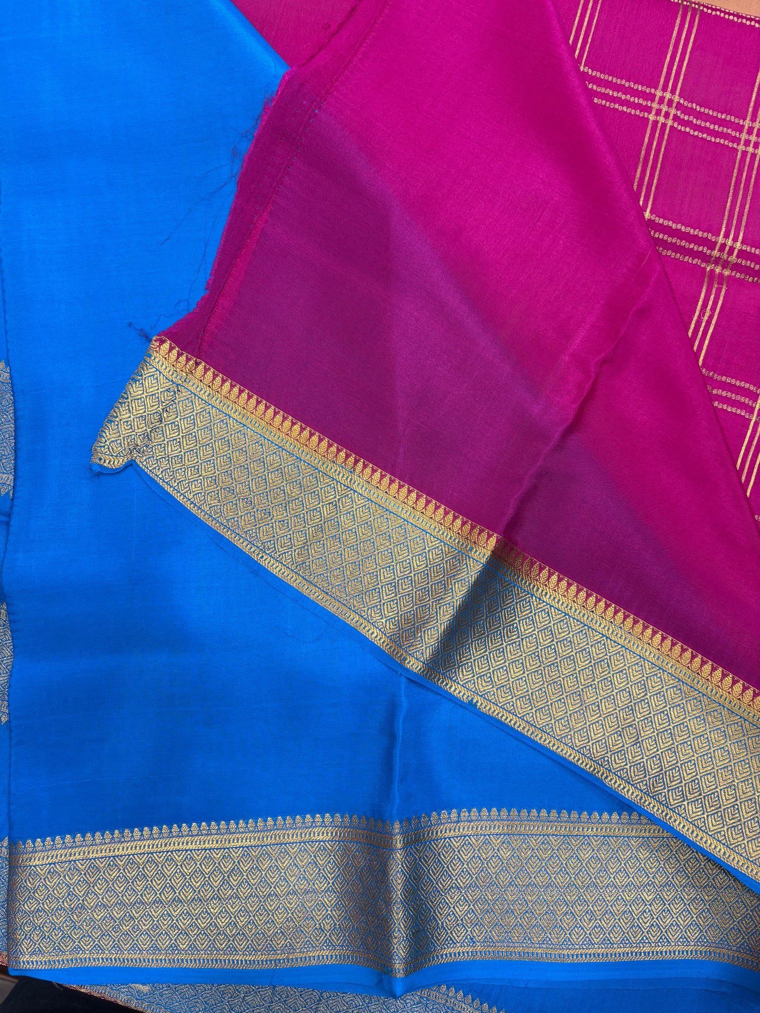 Pure Crepe Silk Saree With Silk Mark (1981)