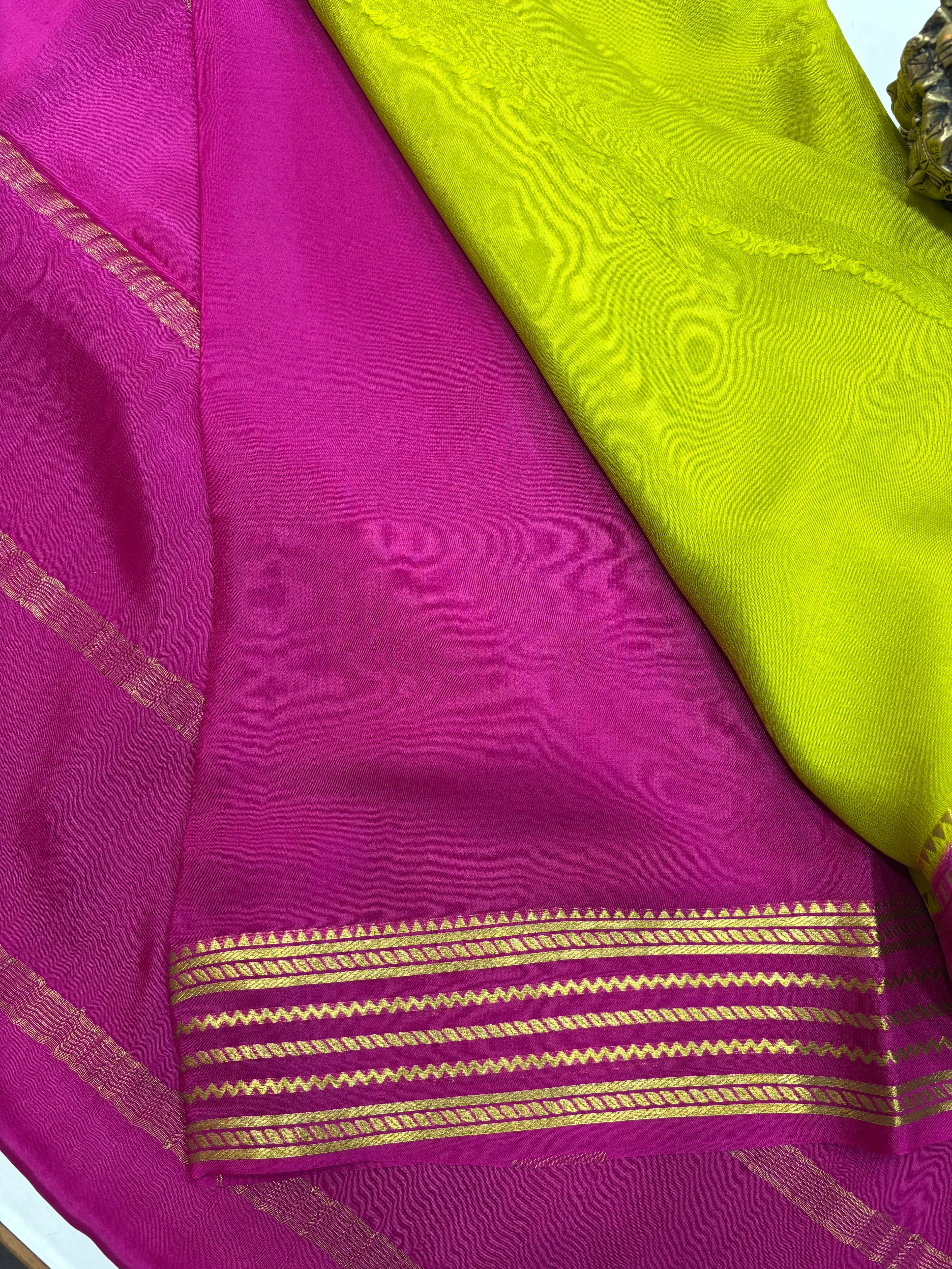 Pure Crepe Silk Saree With Silk Mark (3427)