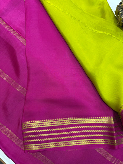 Pure Crepe Silk Saree With Silk Mark (3427)