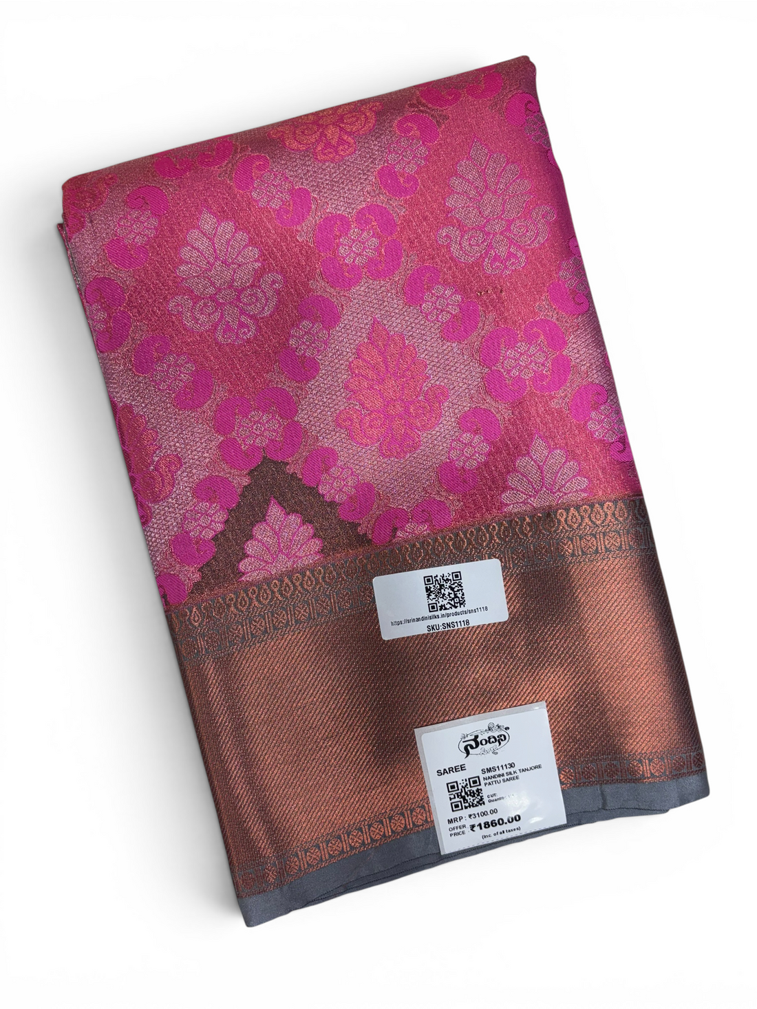 Nandini Silk Soft Tissue Saree
