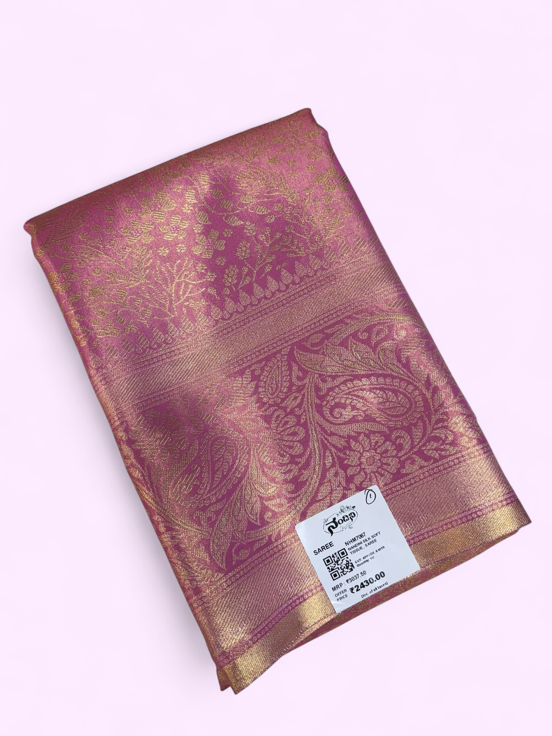 Nandini Silk Soft Tissue Saree (NHM7067_1)