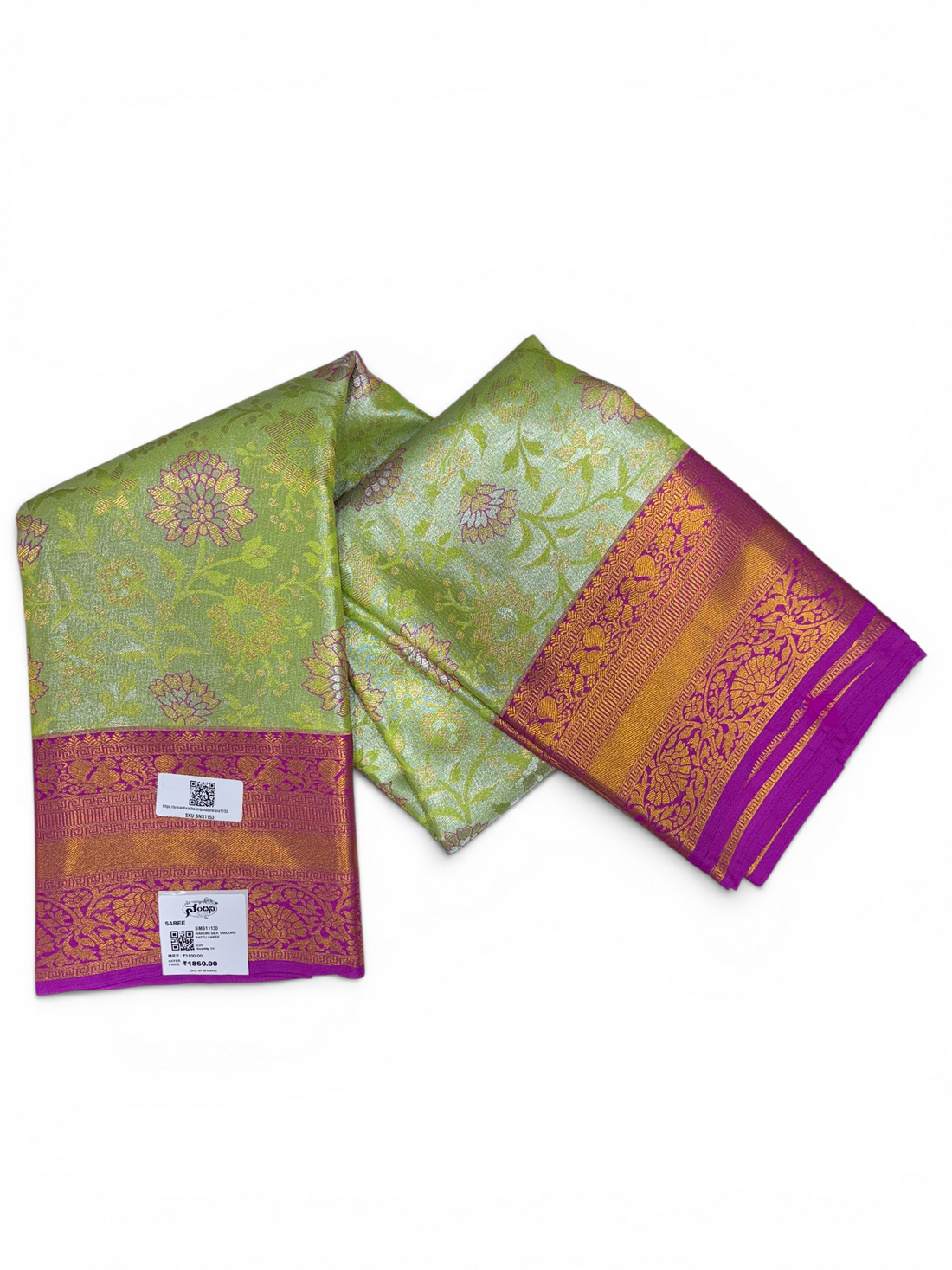 Nandini Silk Soft Tissue Saree