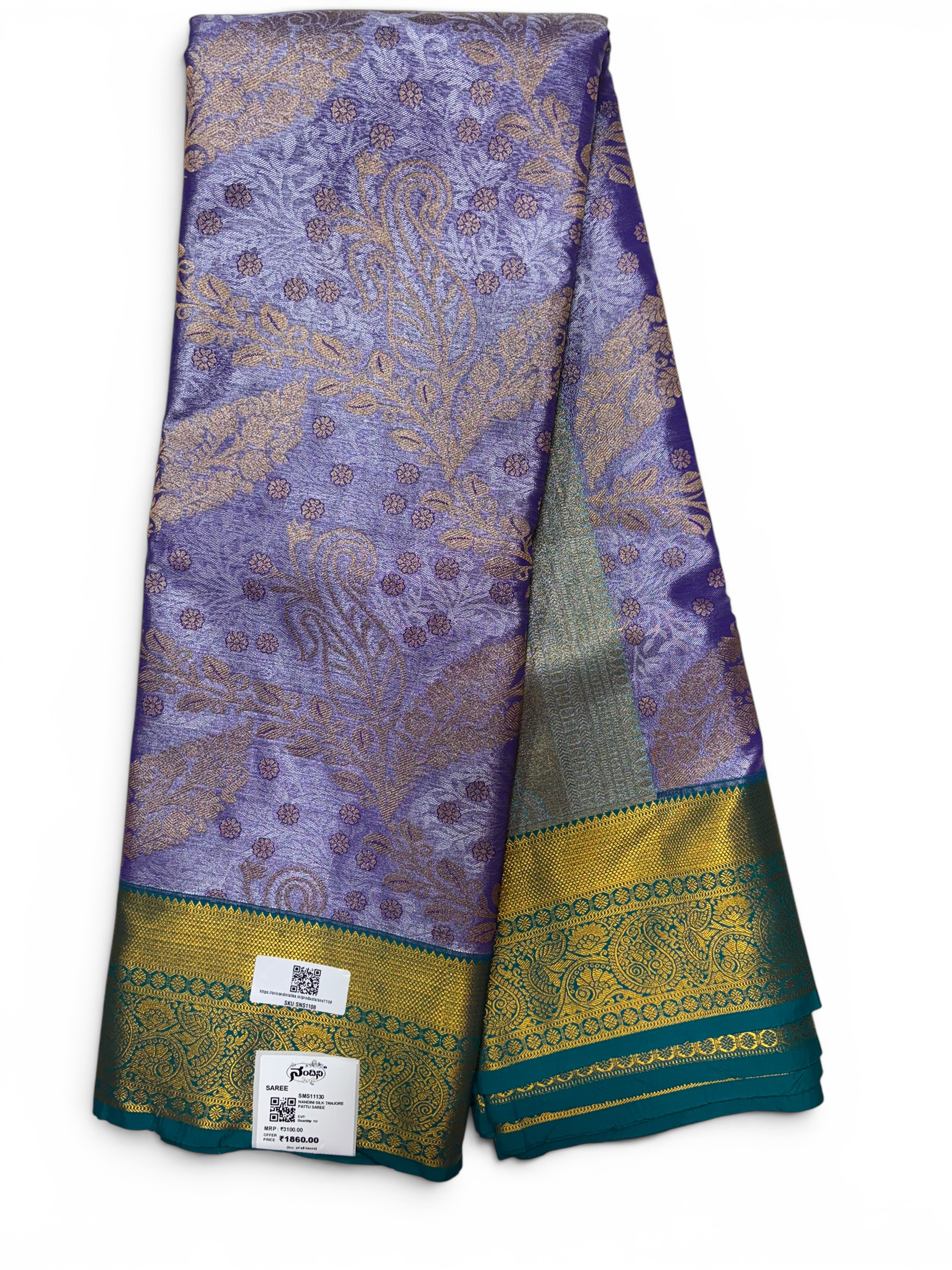 Nandini Silk Soft Tissue Saree
