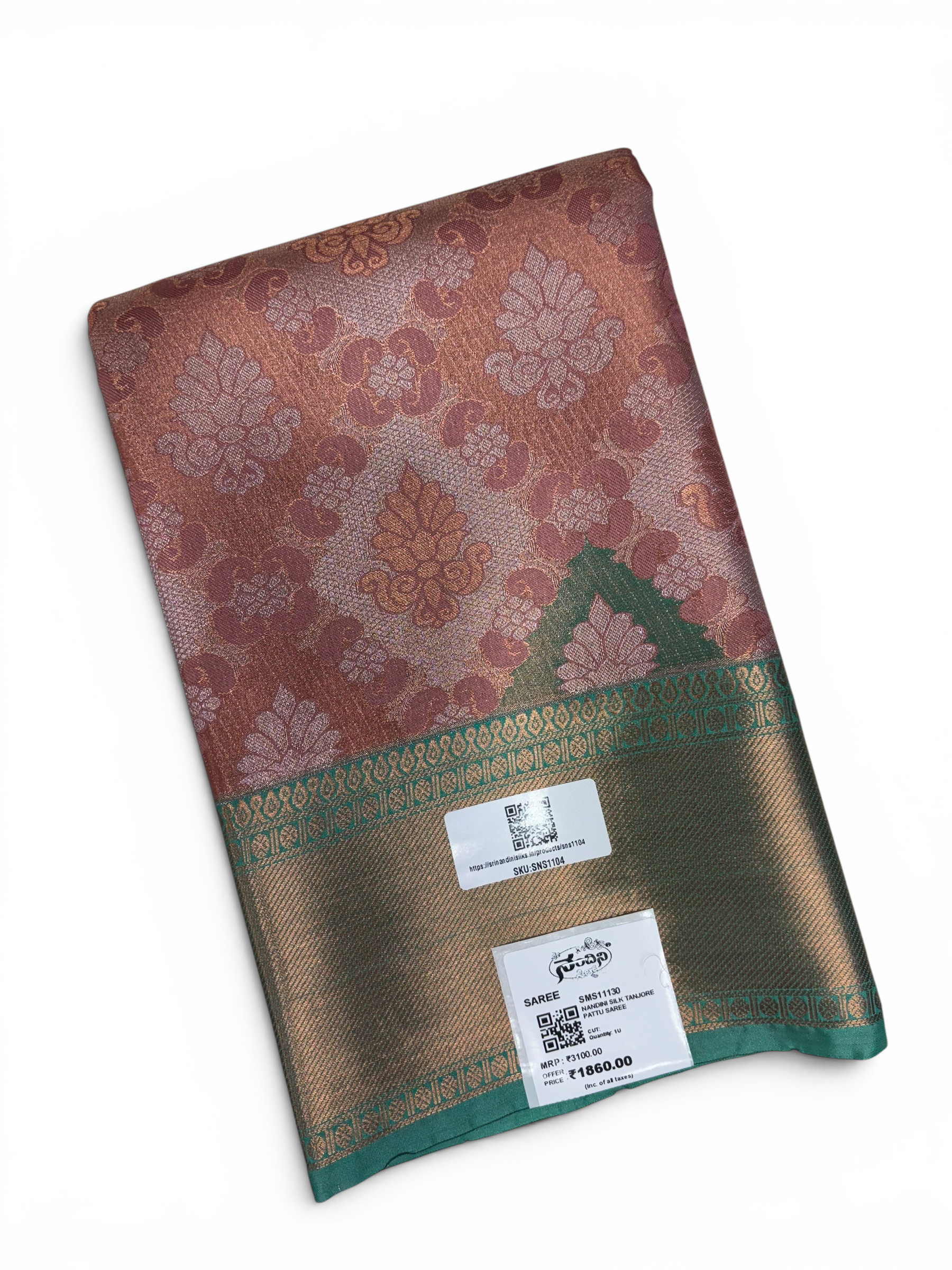 Nandini Silk Soft Tissue Saree