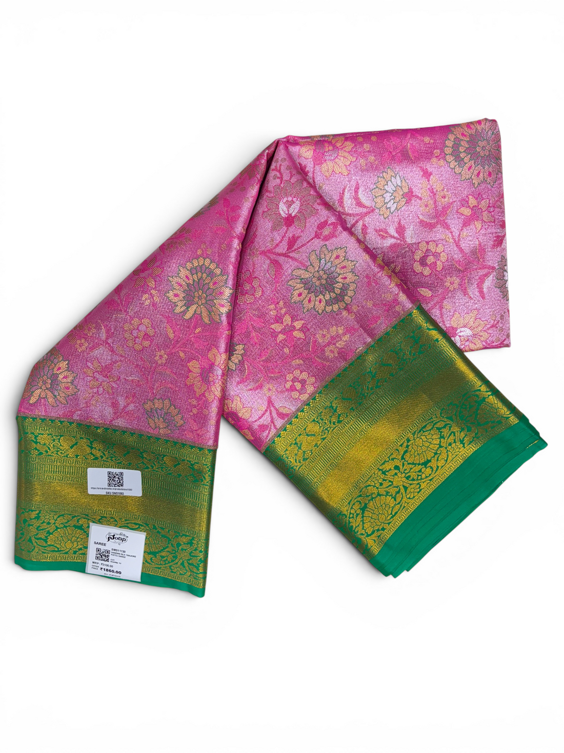 Nandini Silk Soft Tissue Saree
