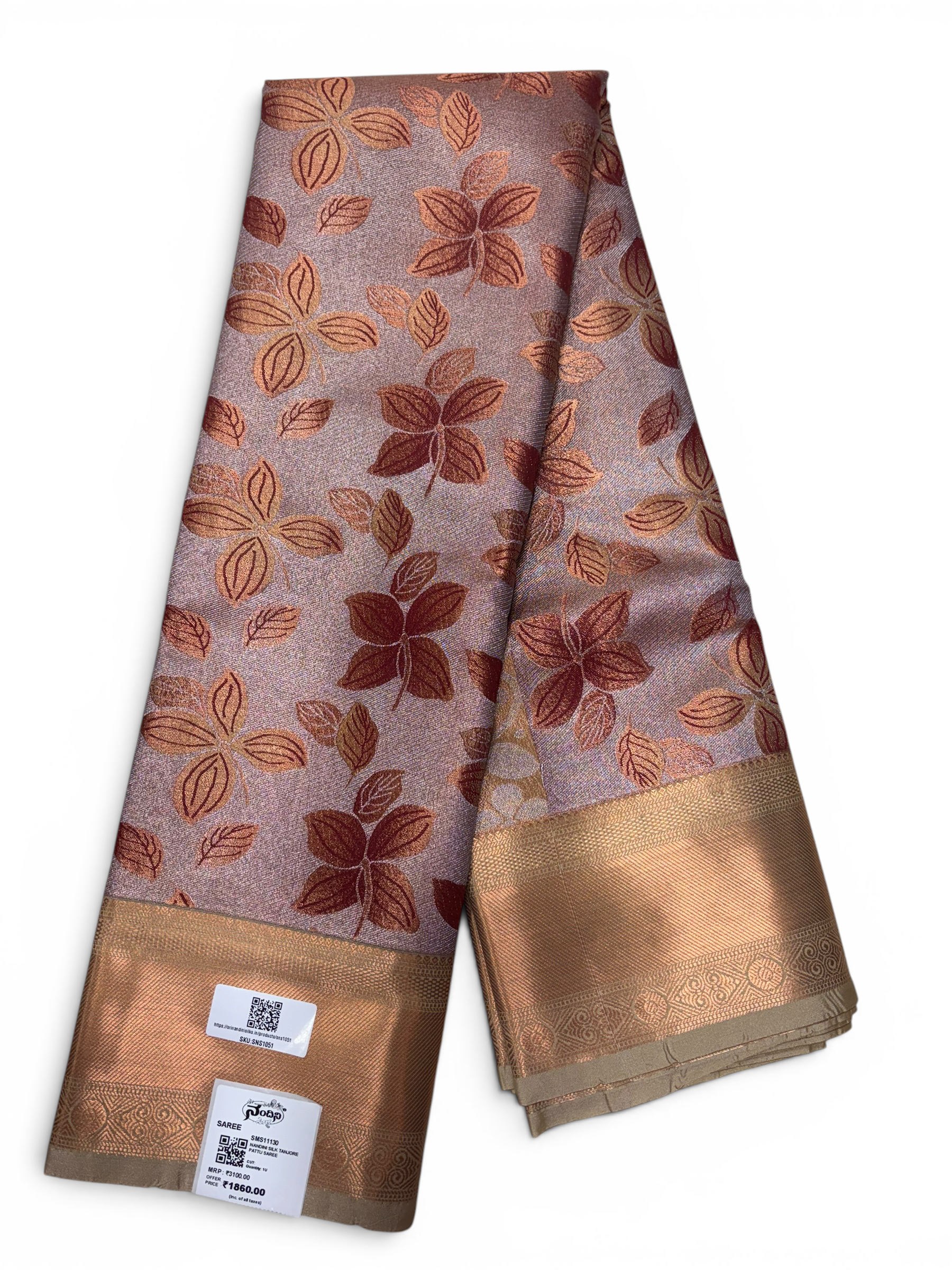 Nandini Silk Soft Tissue Saree