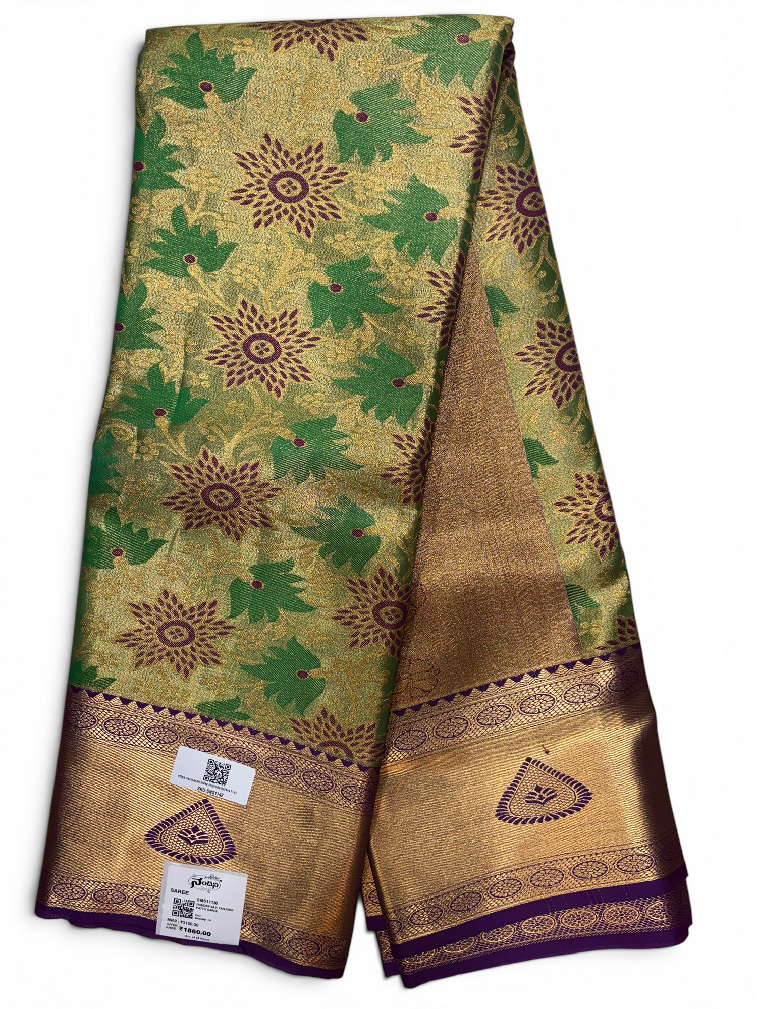 Nandini Silk Soft Tissue Saree