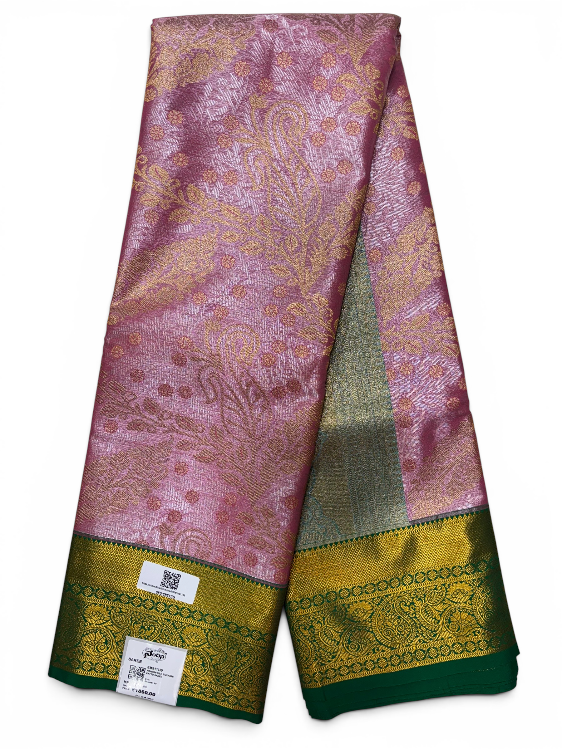 Nandini Silk Soft Tissue Saree