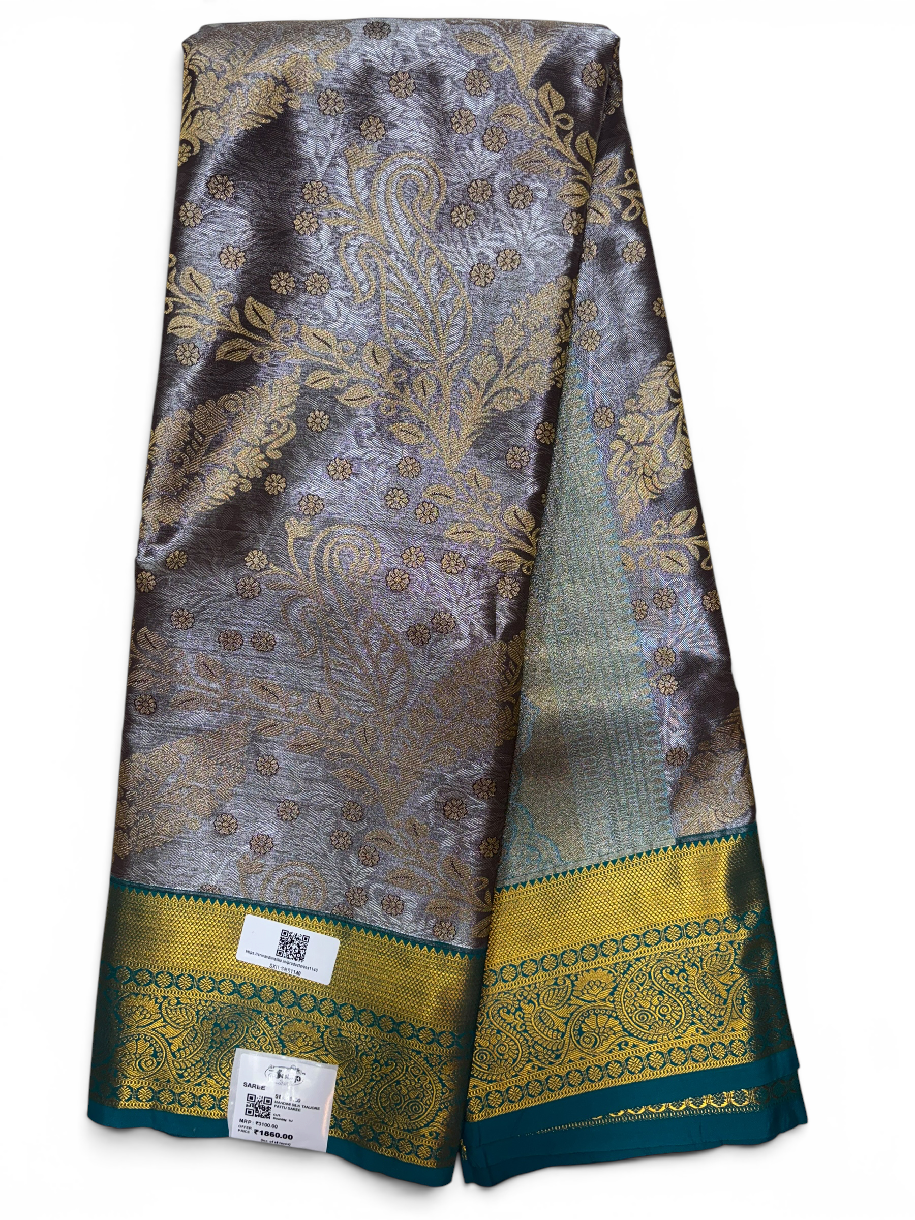 Nandini Silk Soft Tissue Saree