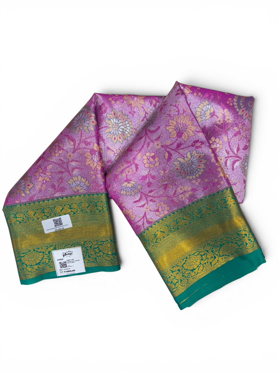 Nandini Silk Soft Tissue Saree