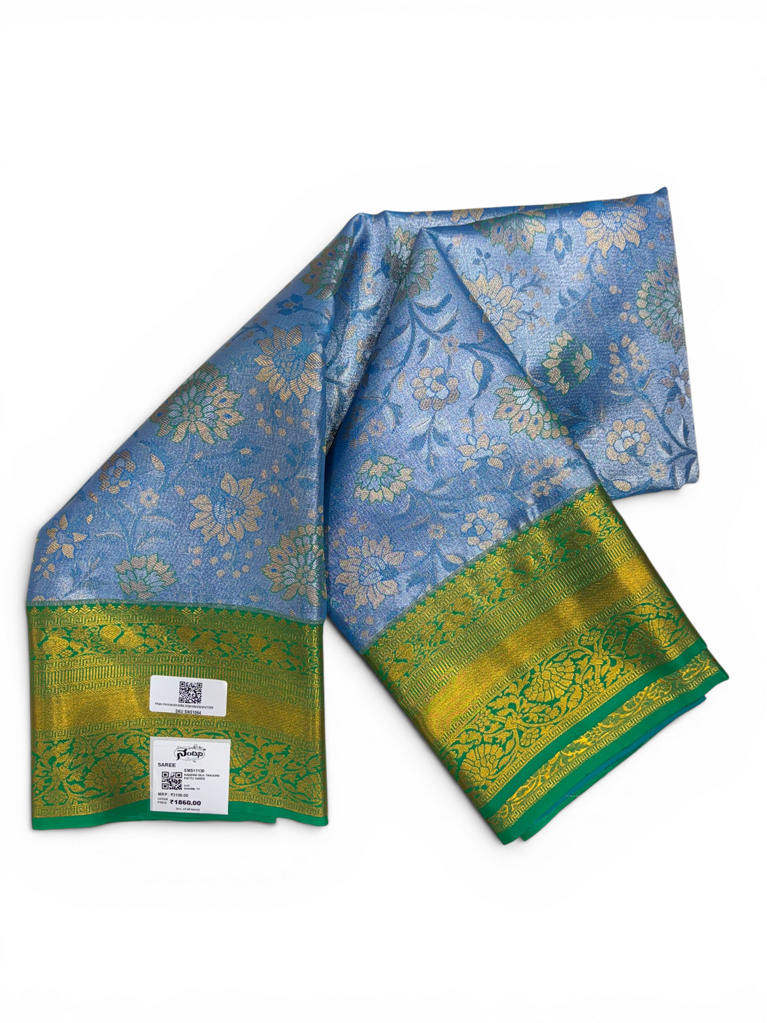 Nandini Silk Soft Tissue Saree