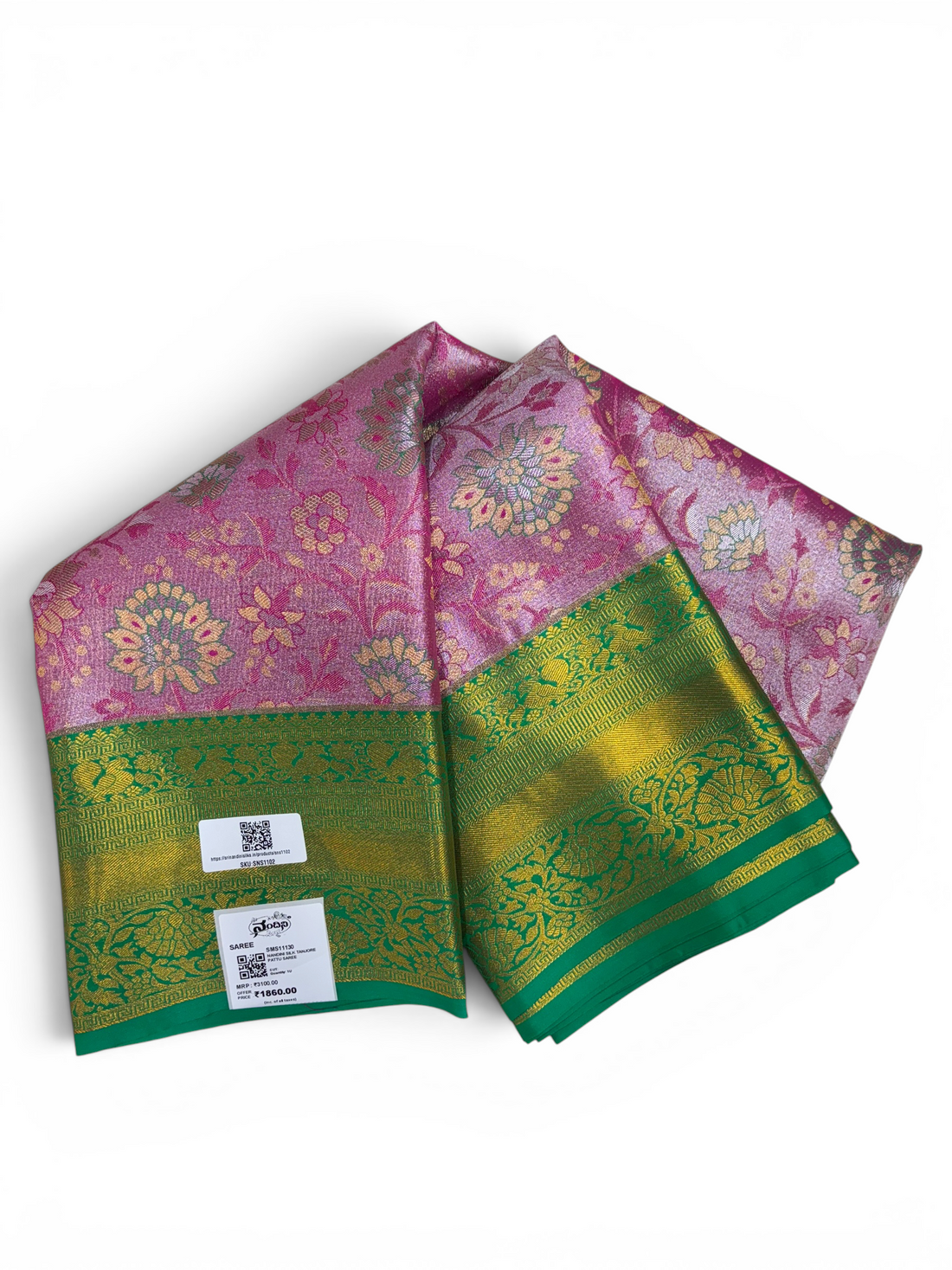 Nandini Silk Soft Tissue Saree