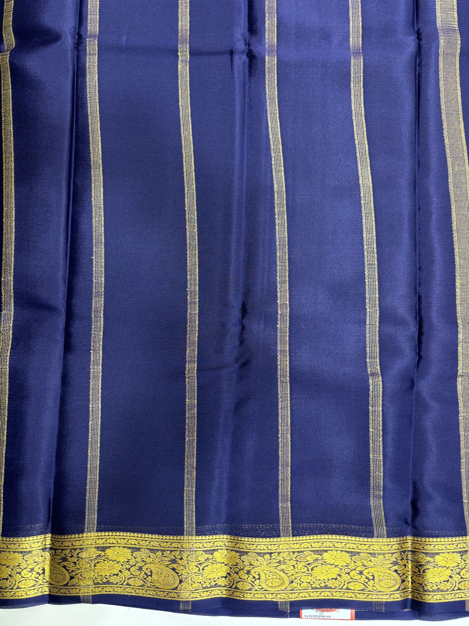 Pure Crepe Silk Saree With Silk Mark (3096)