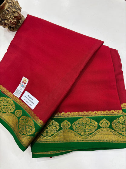 Pure Crepe Silk Saree With Silk Mark (1999)
