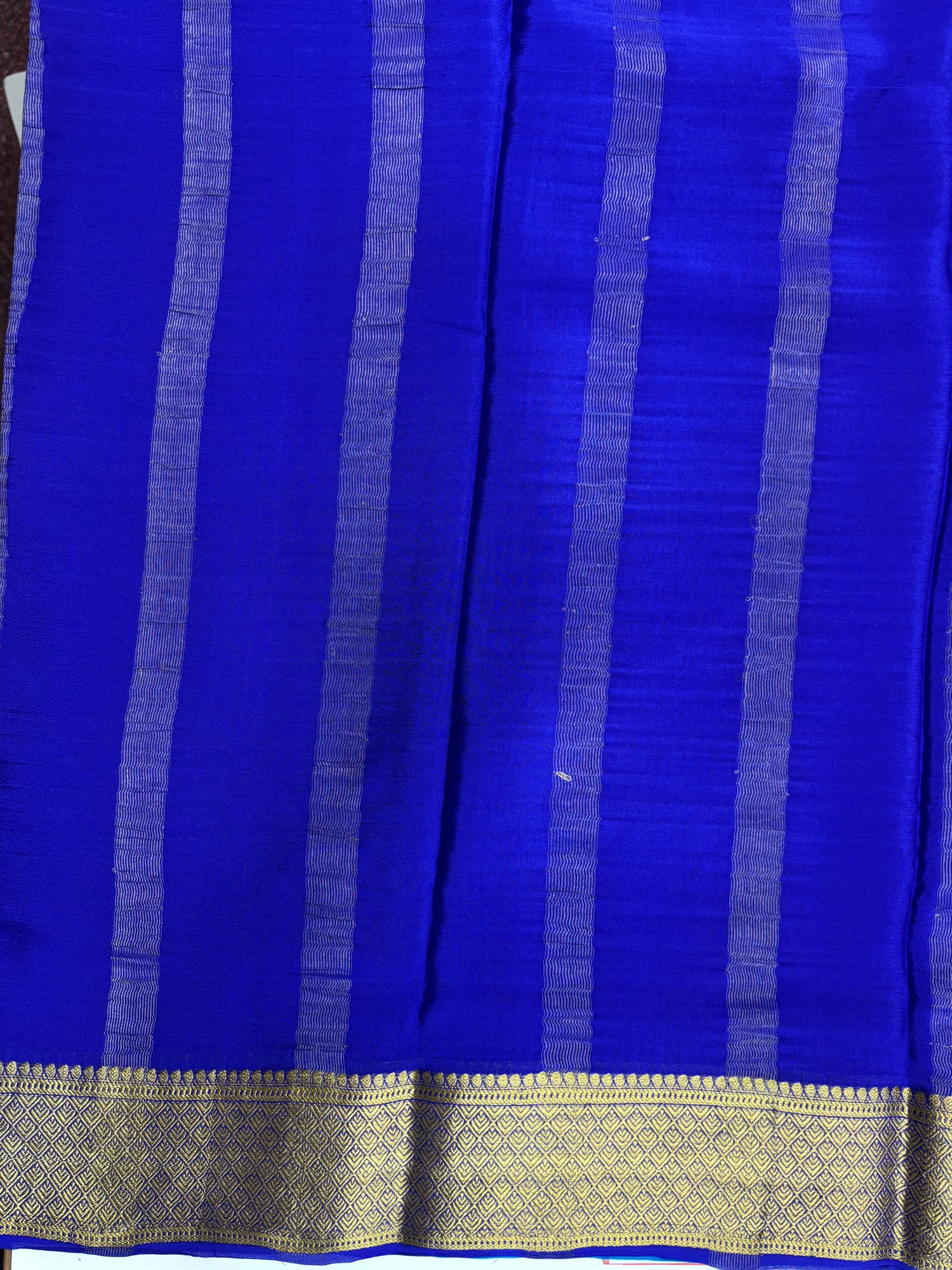 2DPure Crepe Silk Saree With Silk Mark (1944)
