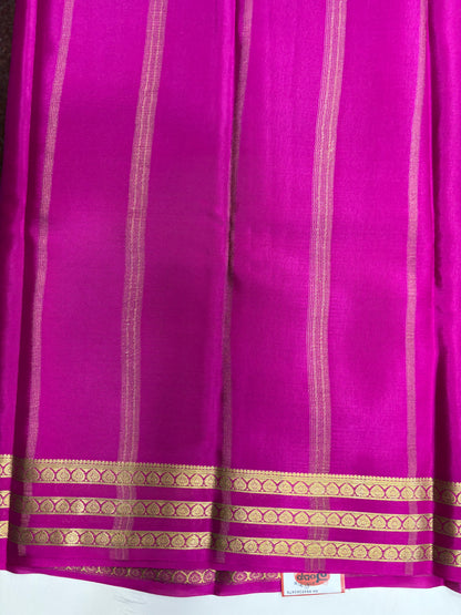 Pure Crepe Silk Saree With Silk Mark (3097)