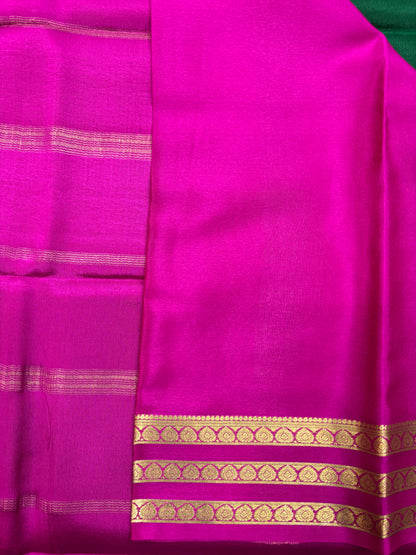 Pure Crepe Silk Saree With Silk Mark (3097)