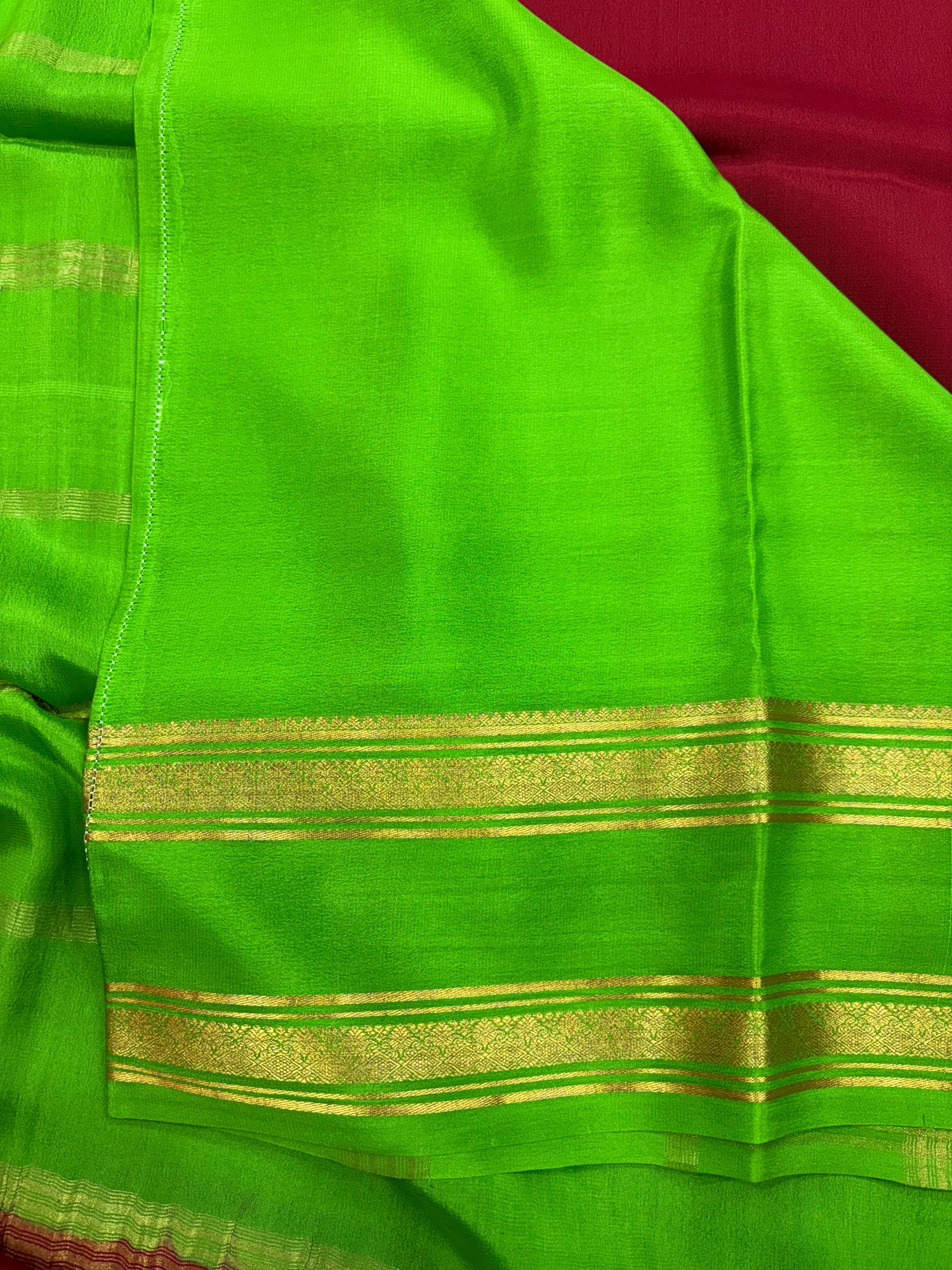 Pure Crepe Silk Saree With Silk Mark (3100)