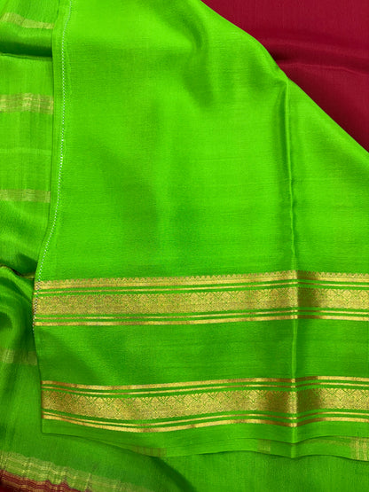 Pure Crepe Silk Saree With Silk Mark (3100)