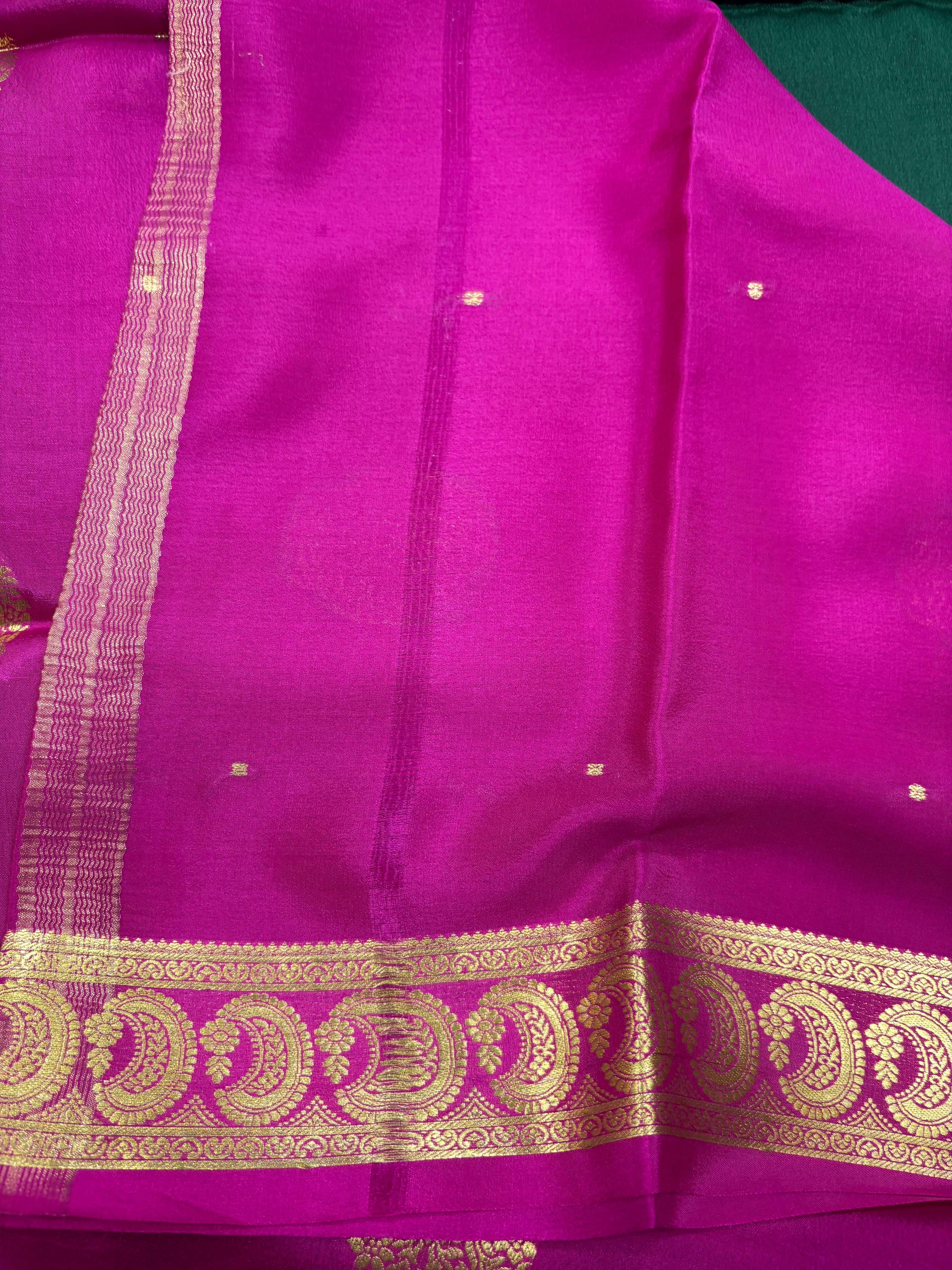 Pure Crepe Silk Saree With Silk Mark (6368)