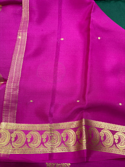 Pure Crepe Silk Saree With Silk Mark (6368)
