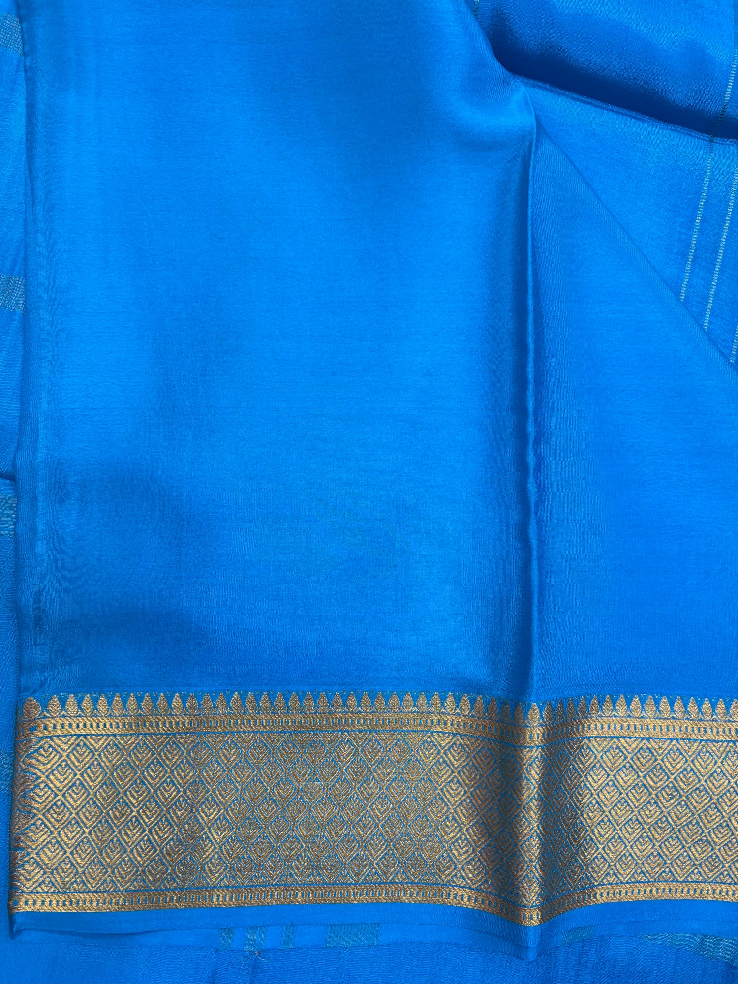 Pure Crepe Silk 2D Saree With Silk Mark (1944)
